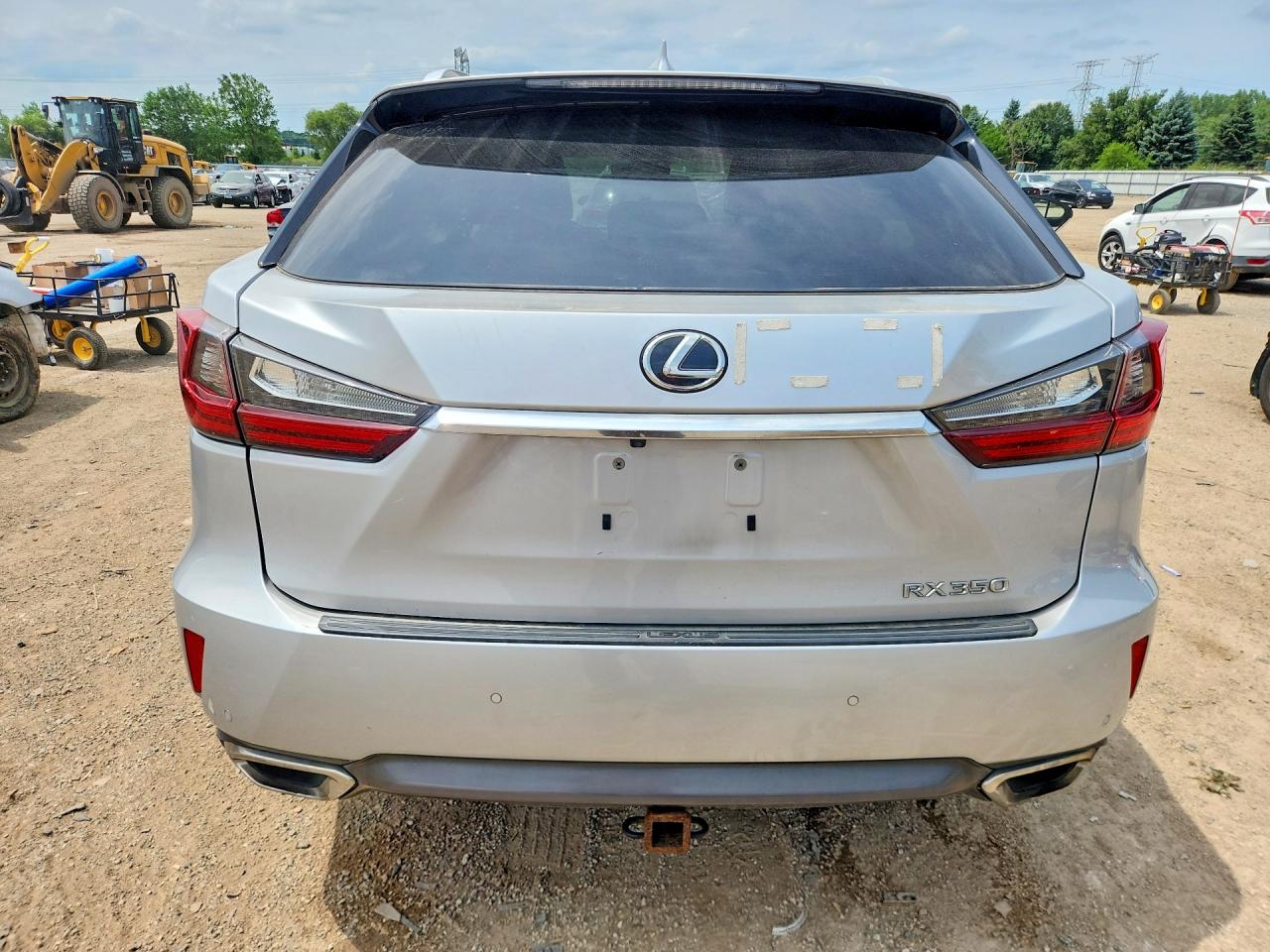 2017 Lexus Rx 350 Base Silver vin: 2T2BZMCA9HC078039