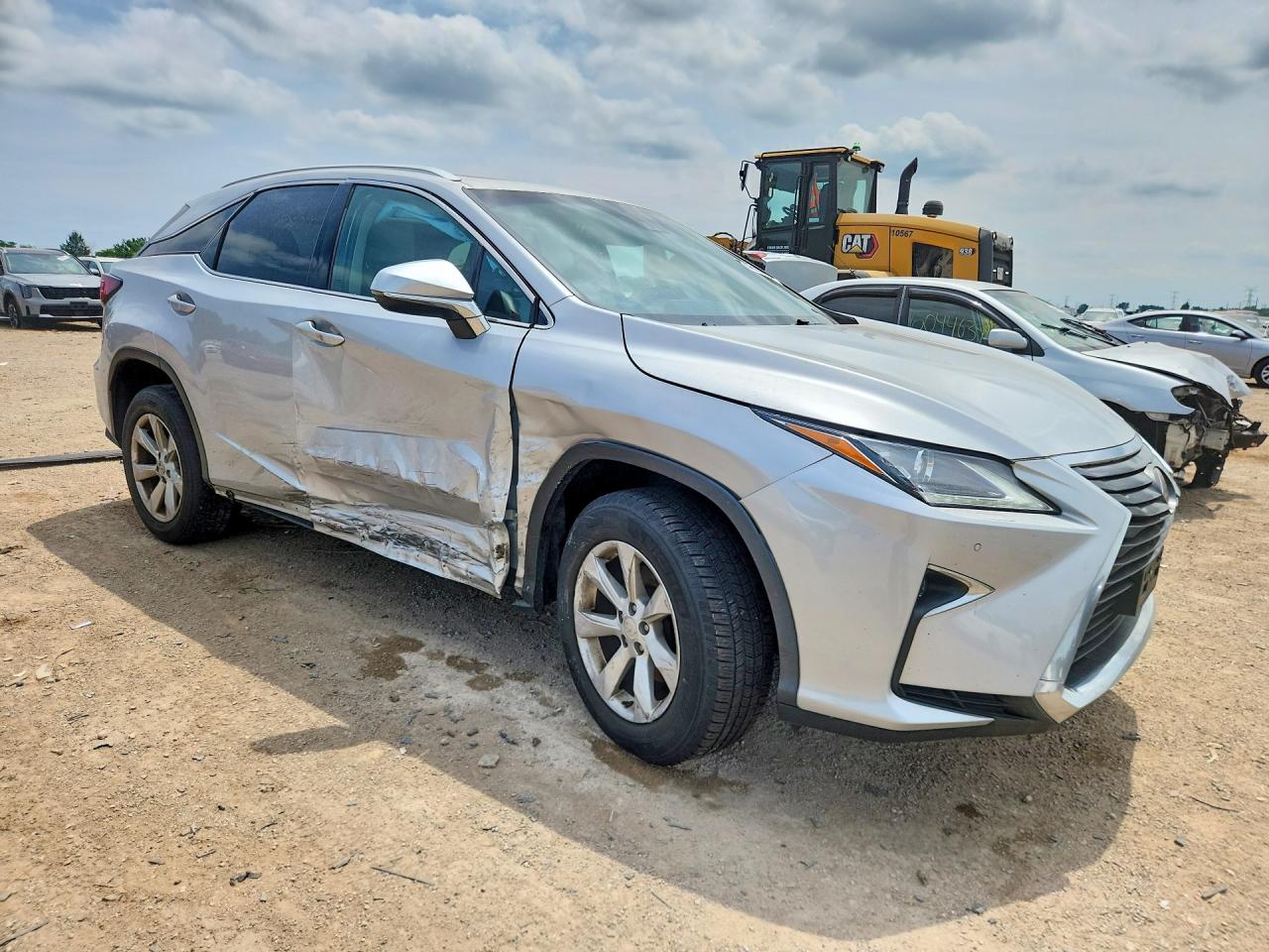 2017 Lexus Rx 350 Base Silver vin: 2T2BZMCA9HC078039