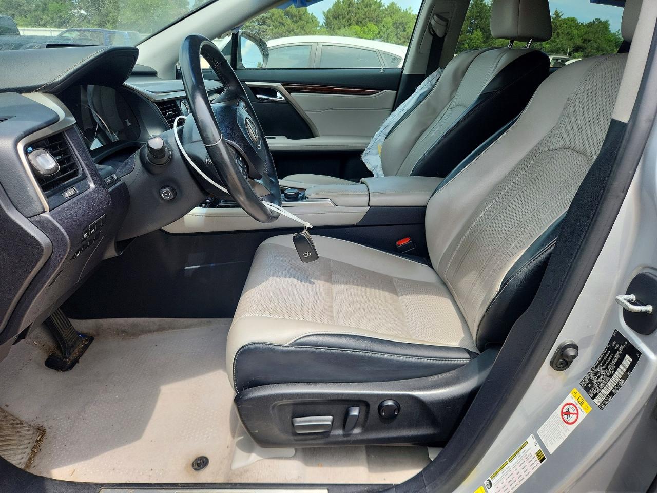 2017 Lexus Rx 350 Base Silver vin: 2T2BZMCA9HC078039