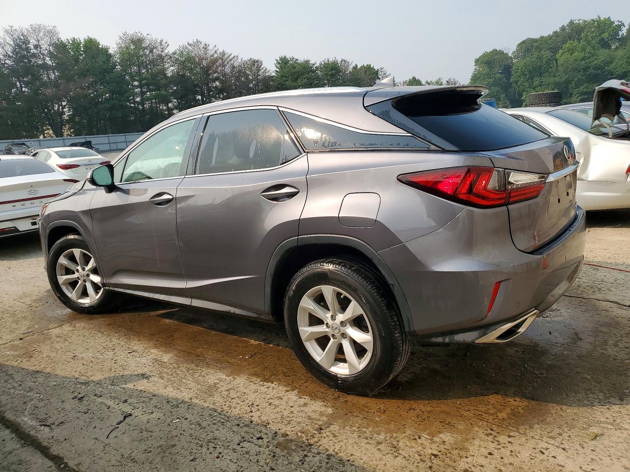 2017 Lexus Rx 350 Base Silver vin: 2T2BZMCA9HC087727