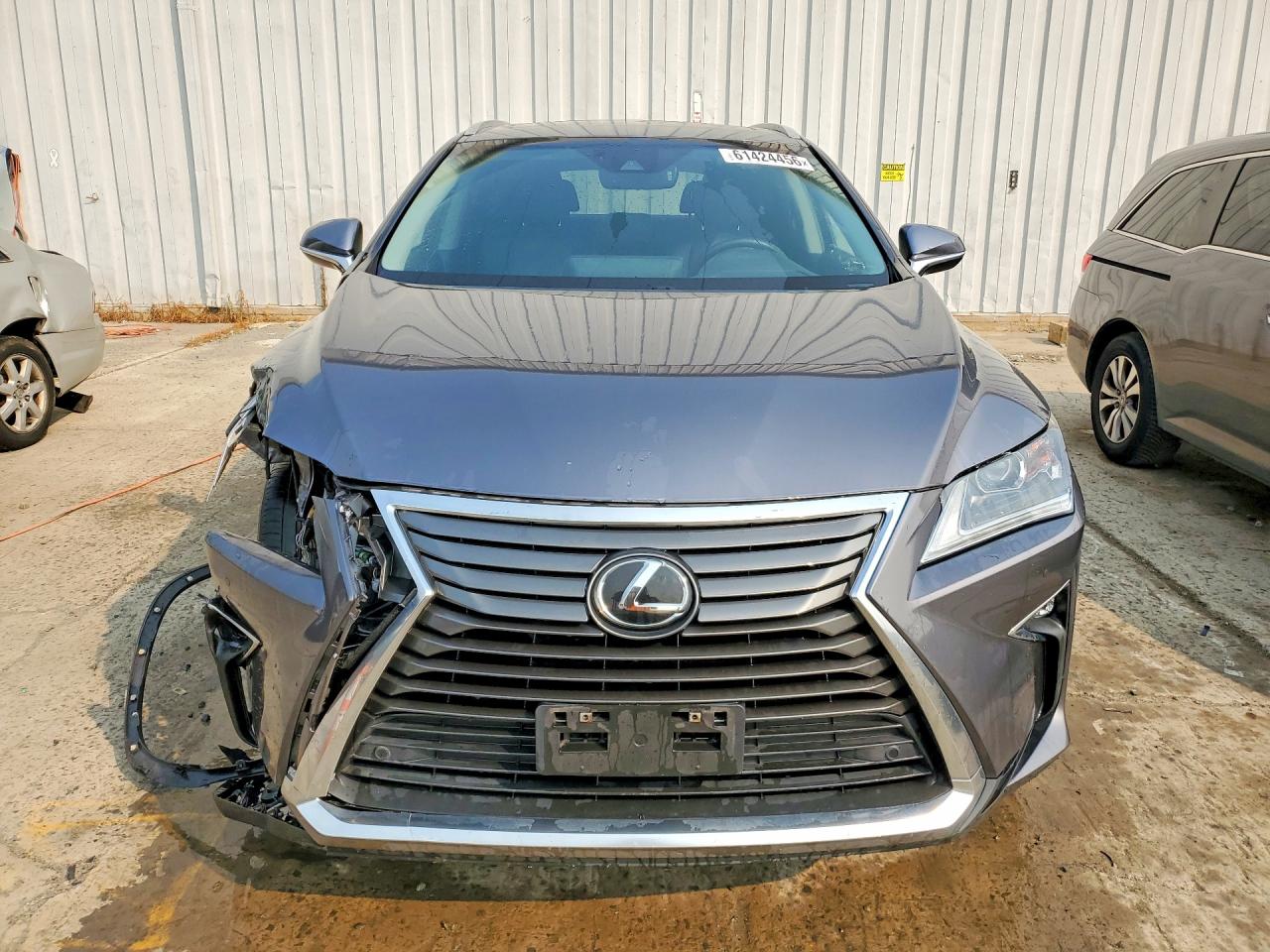 2017 Lexus Rx 350 Base Silver vin: 2T2BZMCA9HC087727