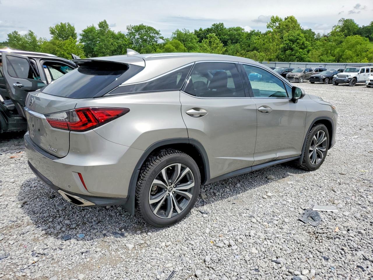 2019 Lexus Rx 350 Base Silver vin: 2T2BZMCA9KC204696