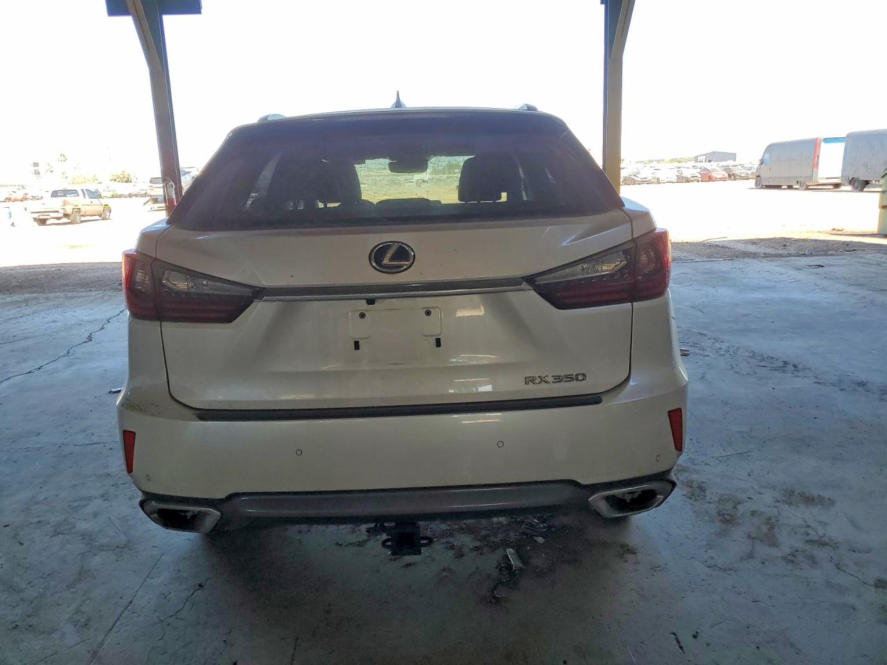 2017 Lexus Rx 350 Base White vin: 2T2BZMCAXHC124591