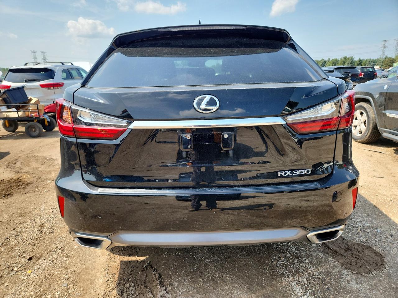 2017 Lexus Rx 350 Base Black vin: 2T2BZMCAXHC132237