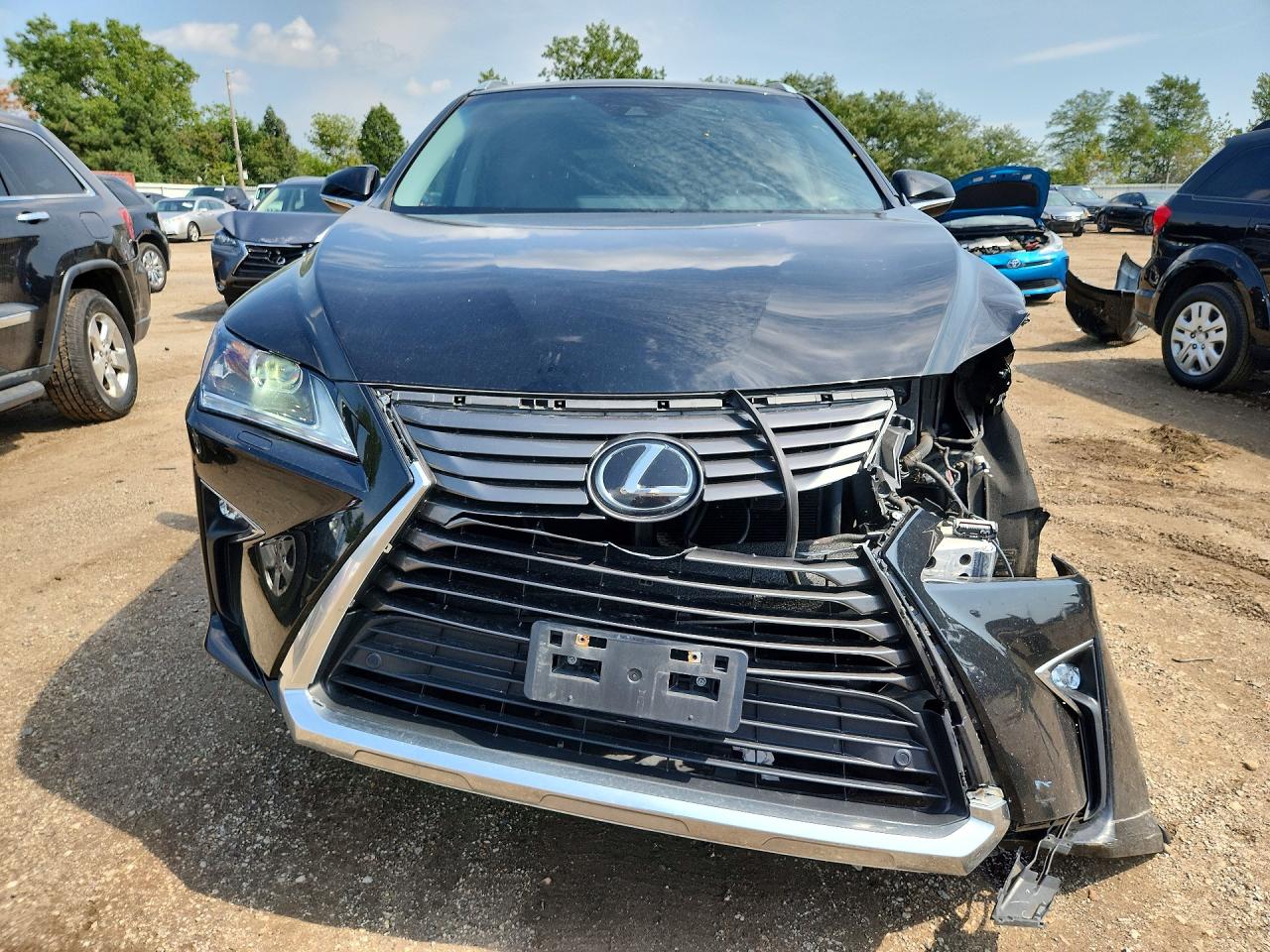 2017 Lexus Rx 350 Base Black vin: 2T2BZMCAXHC132237