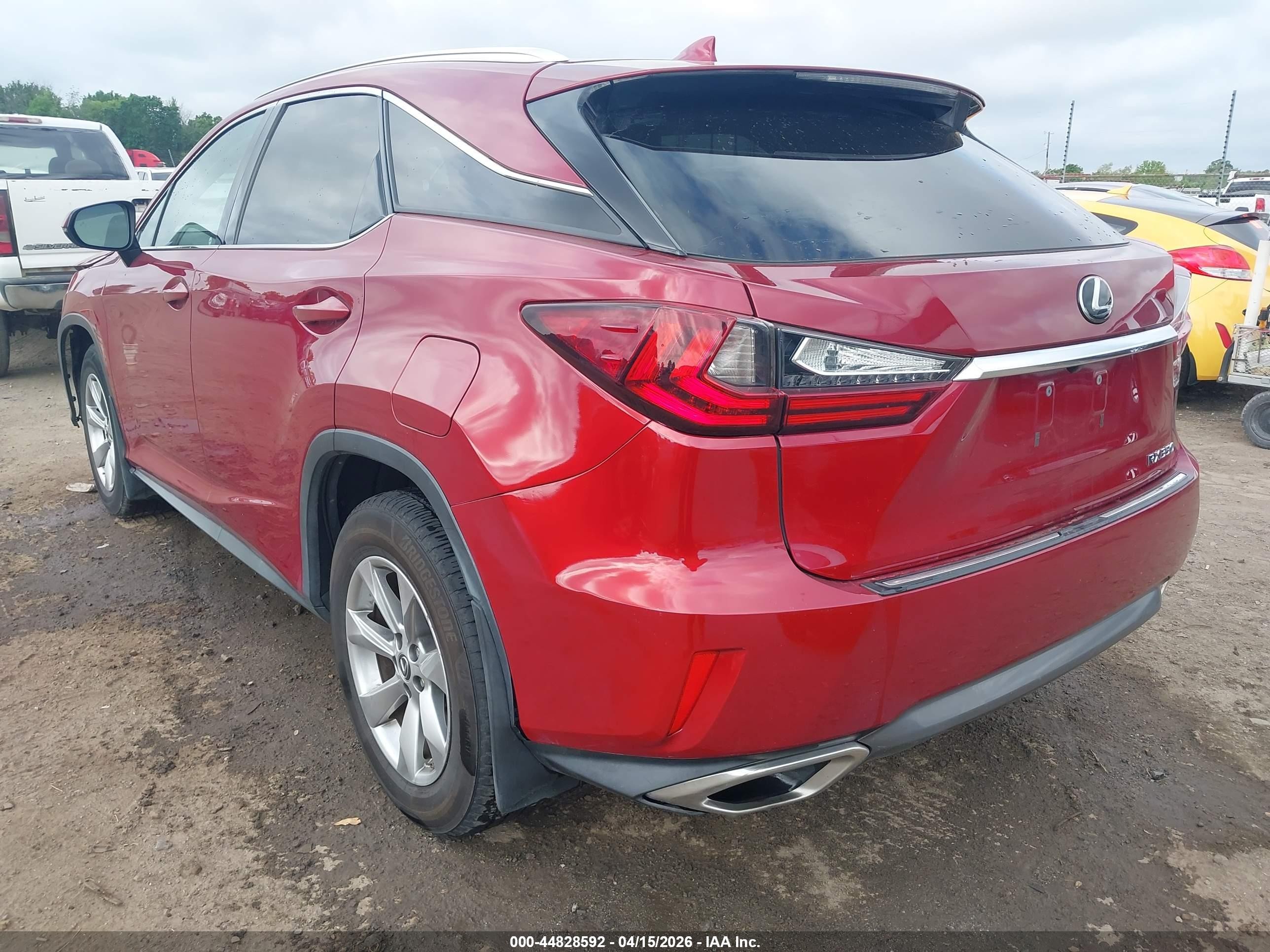 2018 Lexus Rx 350 Темно-бордовый vin: 2T2BZMCAXJC141980