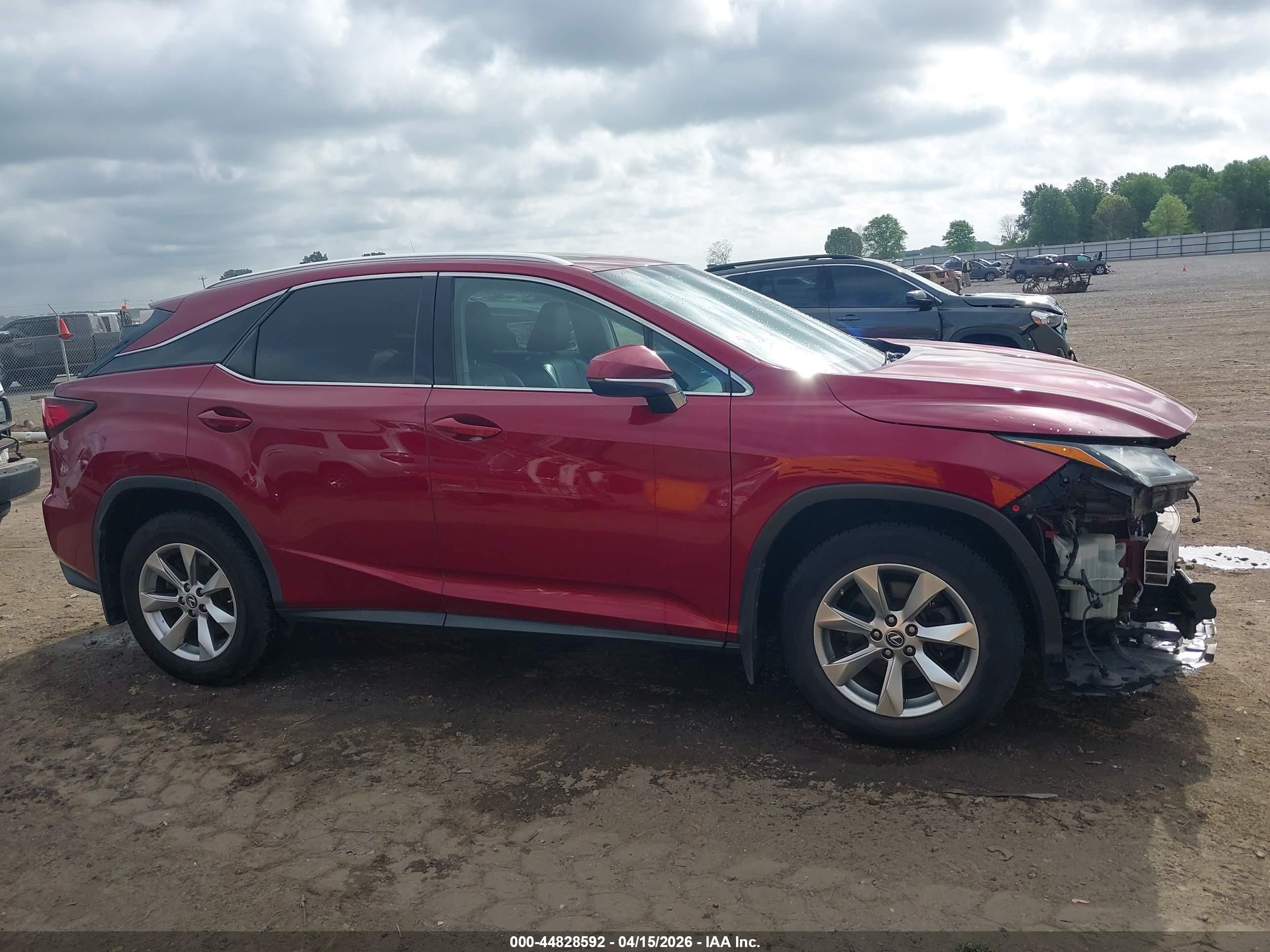2018 Lexus Rx 350 Темно-бордовый vin: 2T2BZMCAXJC141980