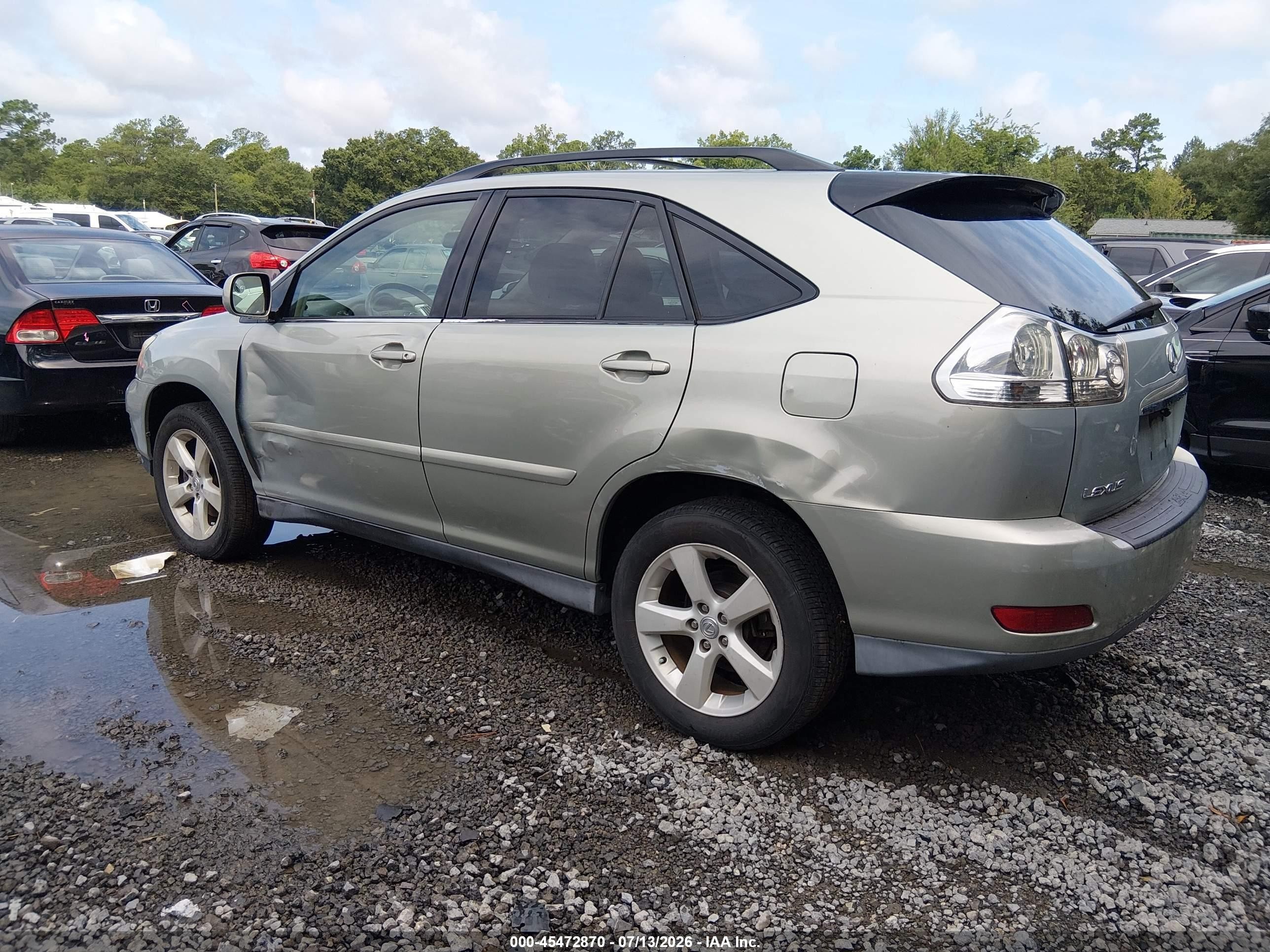 2005 Lexus Rx 330   Teal vin: 2T2GA31U05C027366