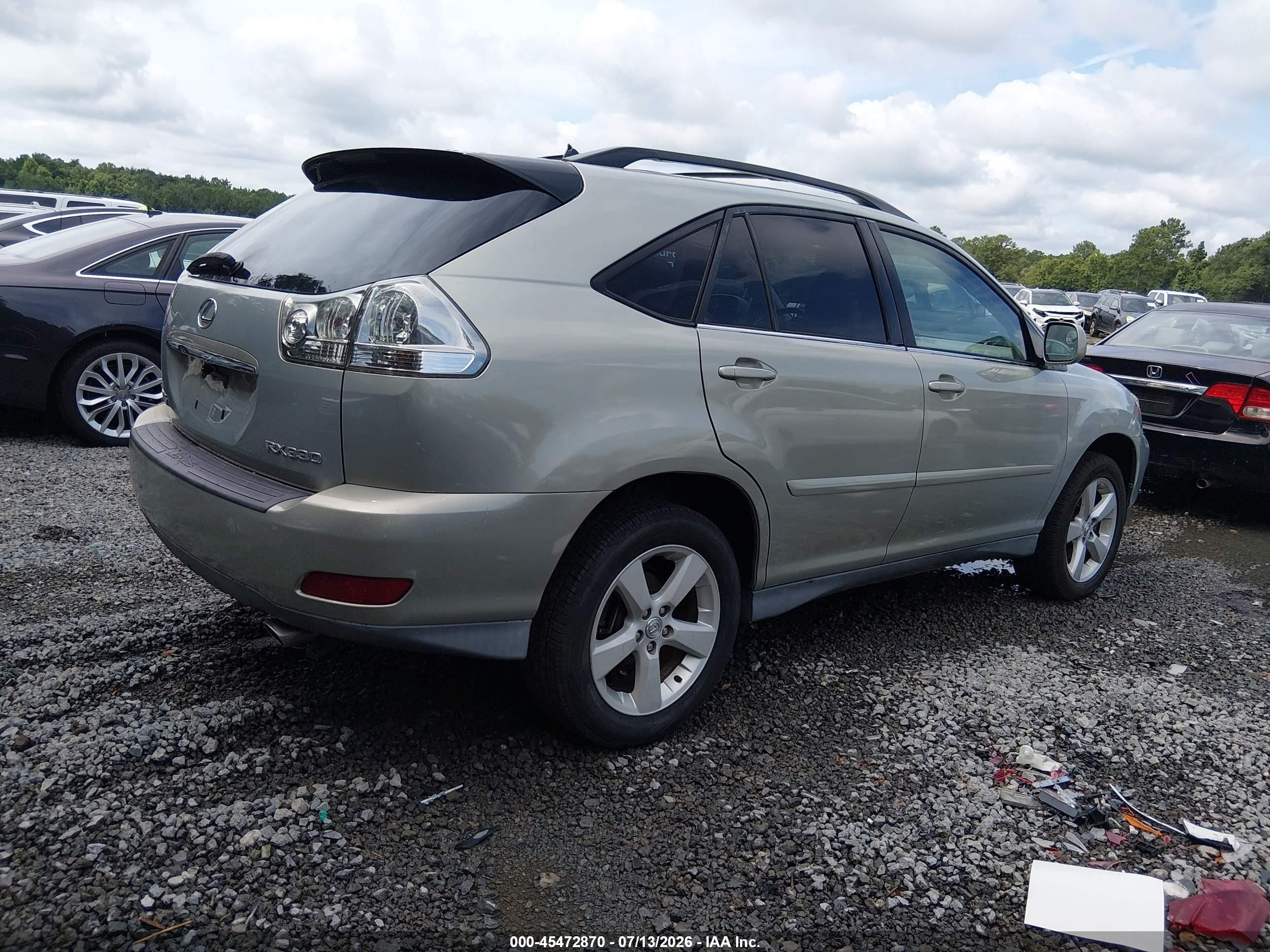 2005 Lexus Rx 330   Teal vin: 2T2GA31U05C027366