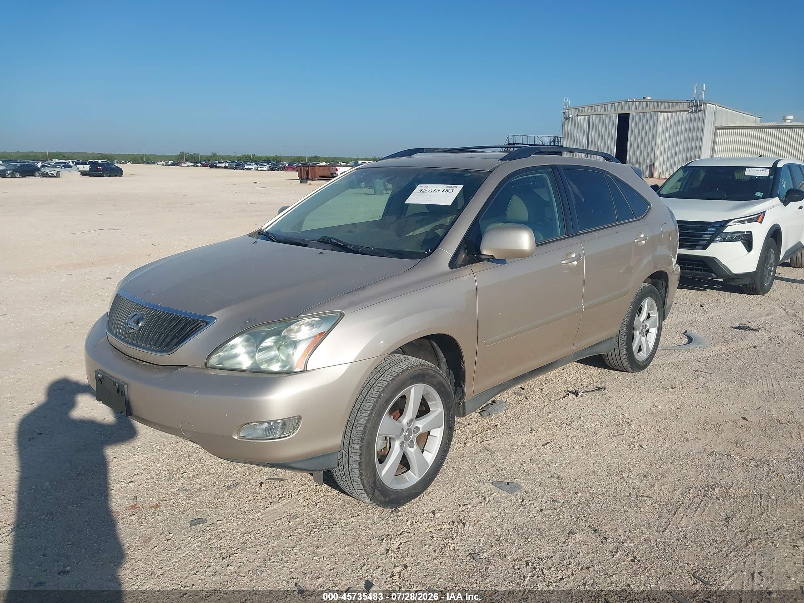 2005 Lexus Rx 330   Gold vin: 2T2GA31U05C029781