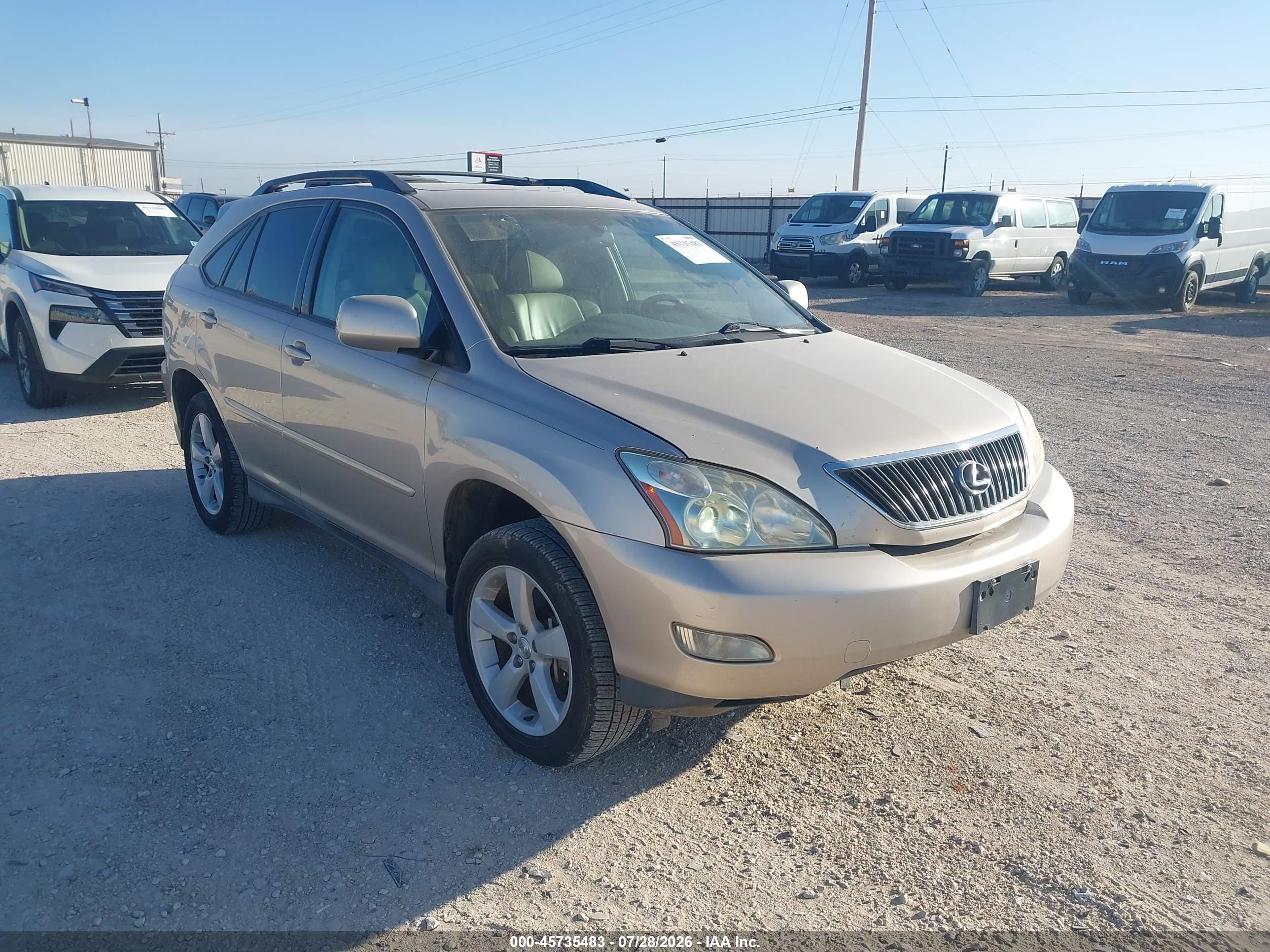 2005 Lexus Rx 330   Gold vin: 2T2GA31U05C029781