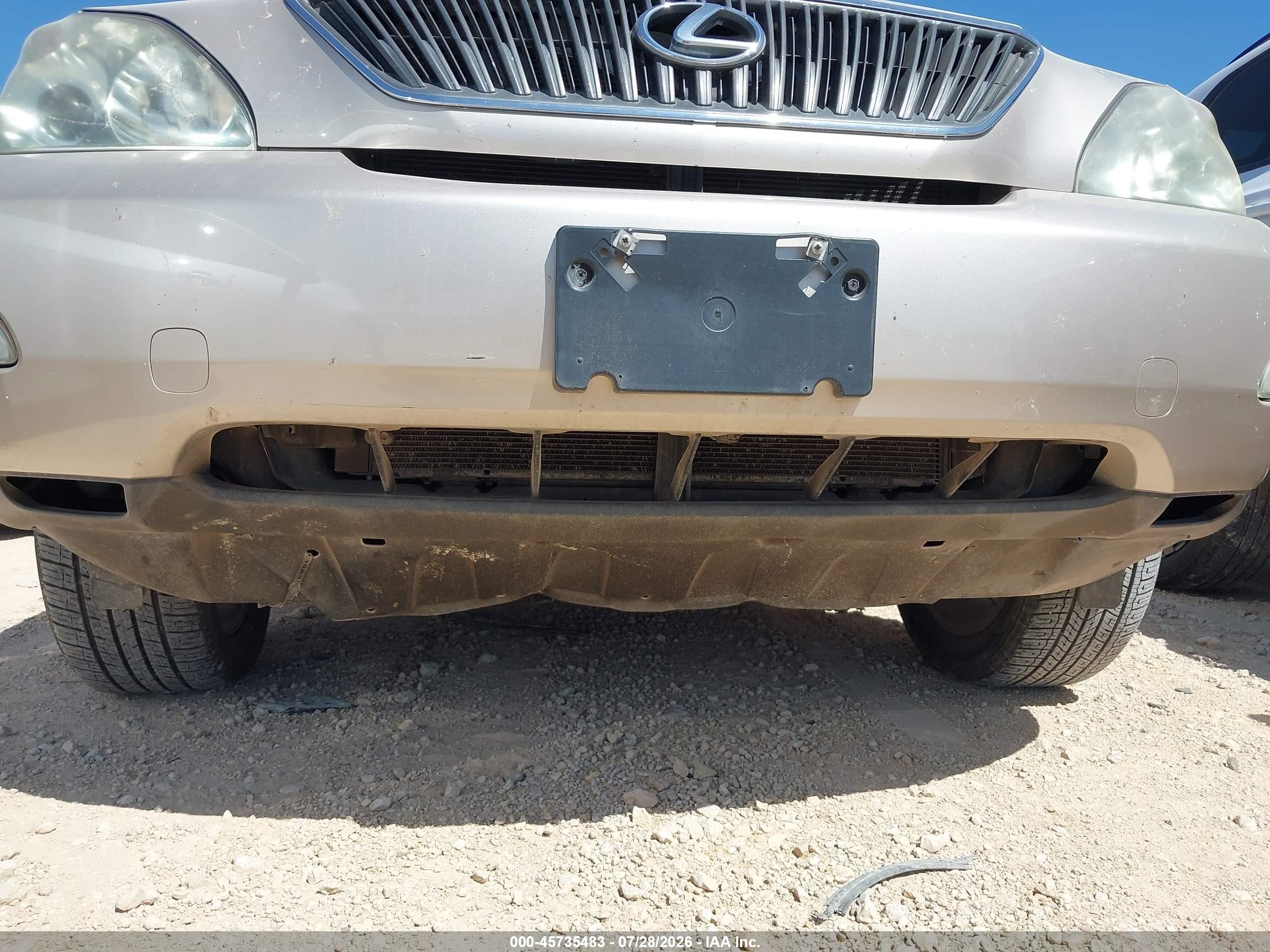 2005 Lexus Rx 330   Gold vin: 2T2GA31U05C029781