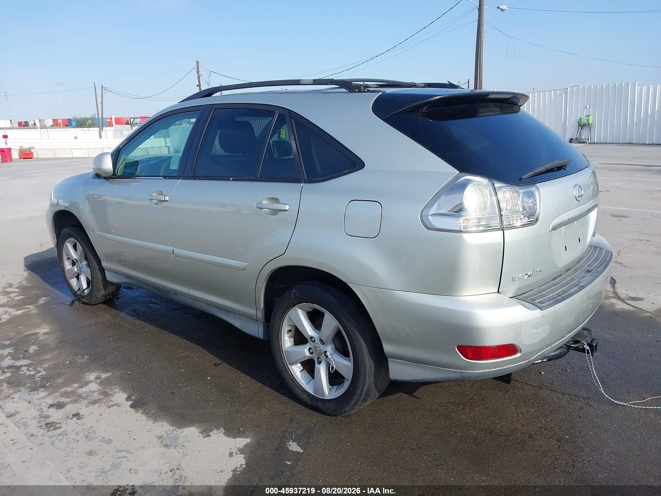 2005 Lexus Rx 330   Silver vin: 2T2GA31U05C036116