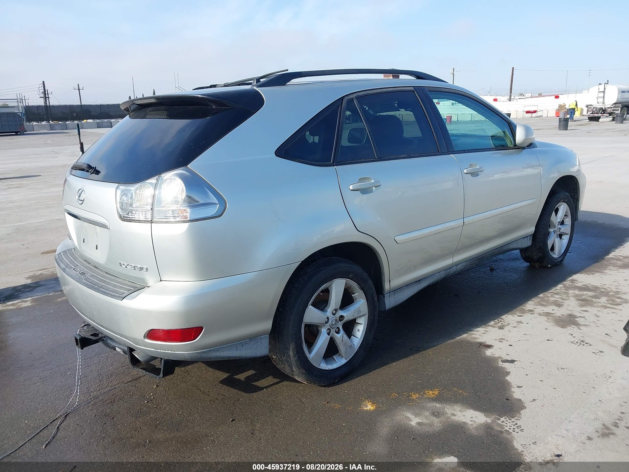2005 Lexus Rx 330   Silver vin: 2T2GA31U05C036116