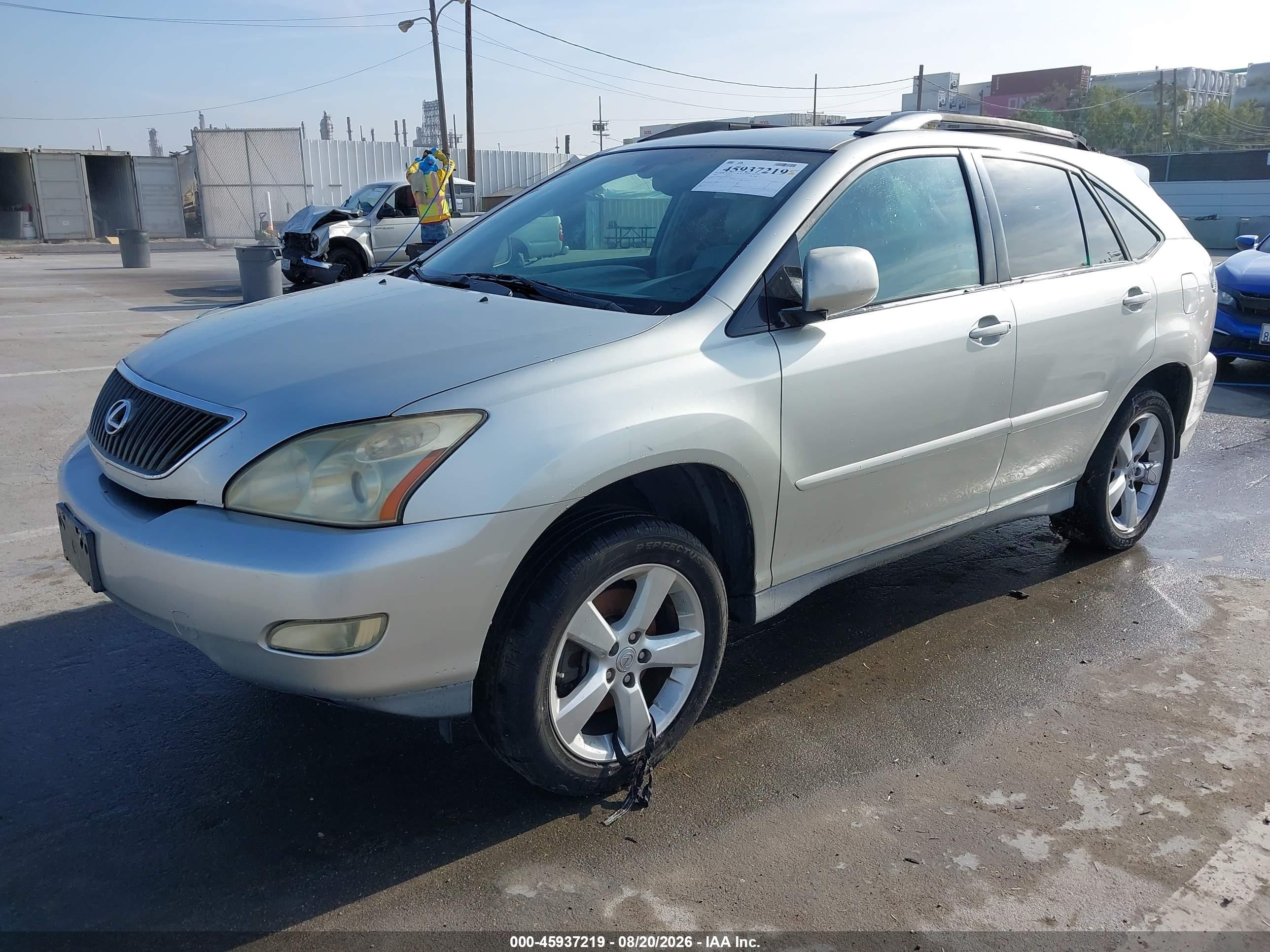 2005 Lexus Rx 330   Silver vin: 2T2GA31U05C036116