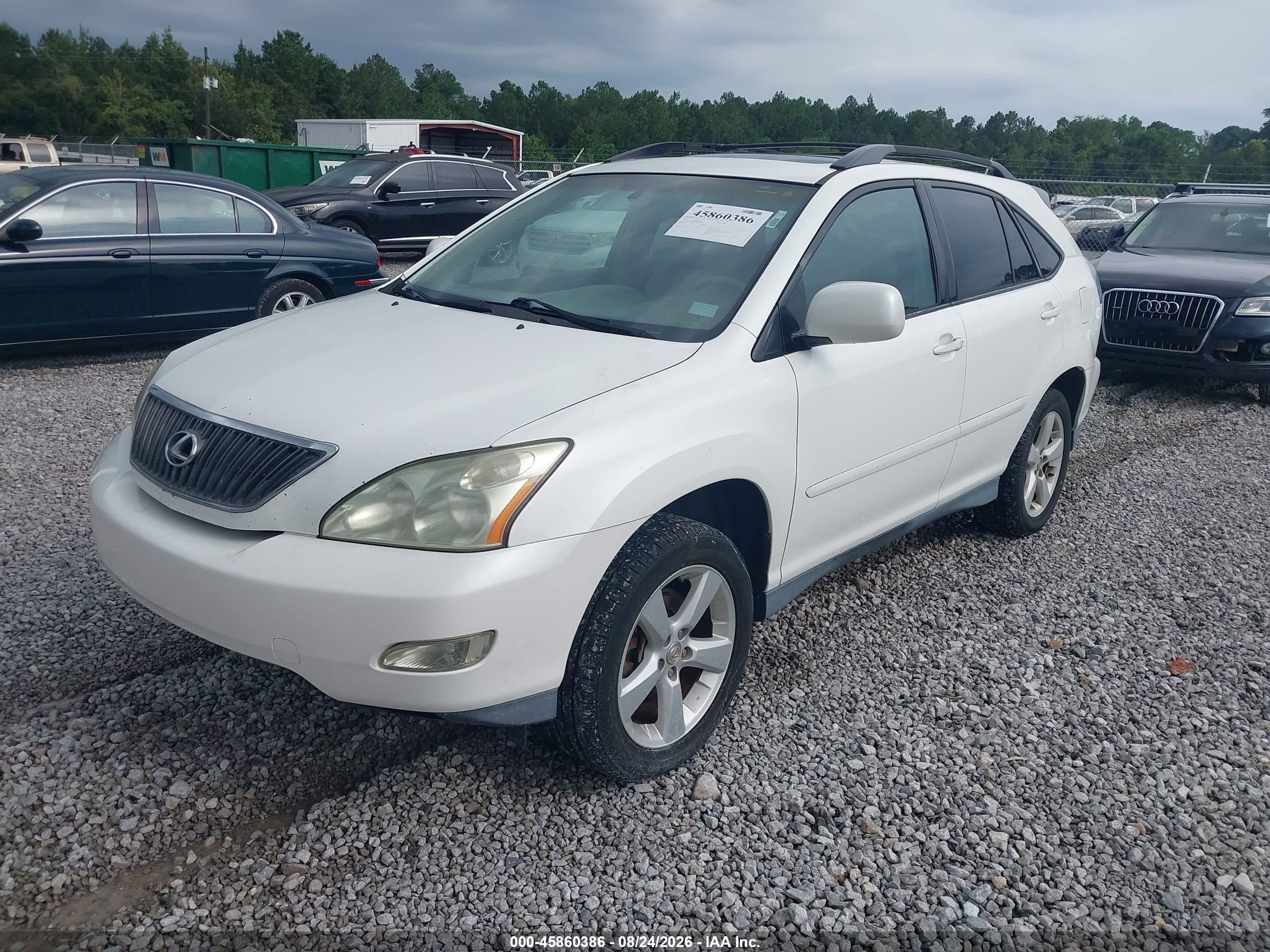 2004 Lexus Rx 330   White vin: 2T2GA31U14C002460