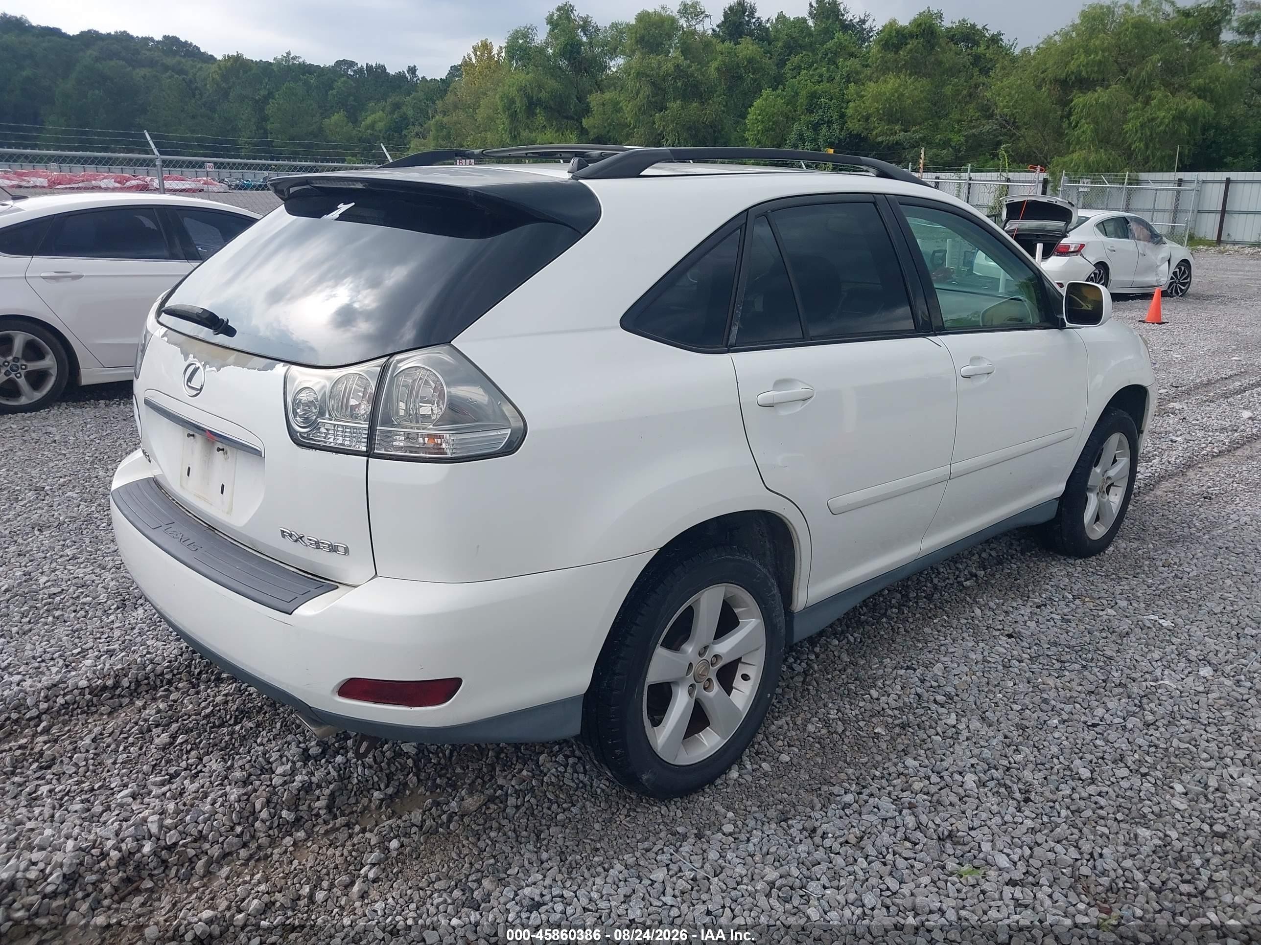 2004 Lexus Rx 330   White vin: 2T2GA31U14C002460