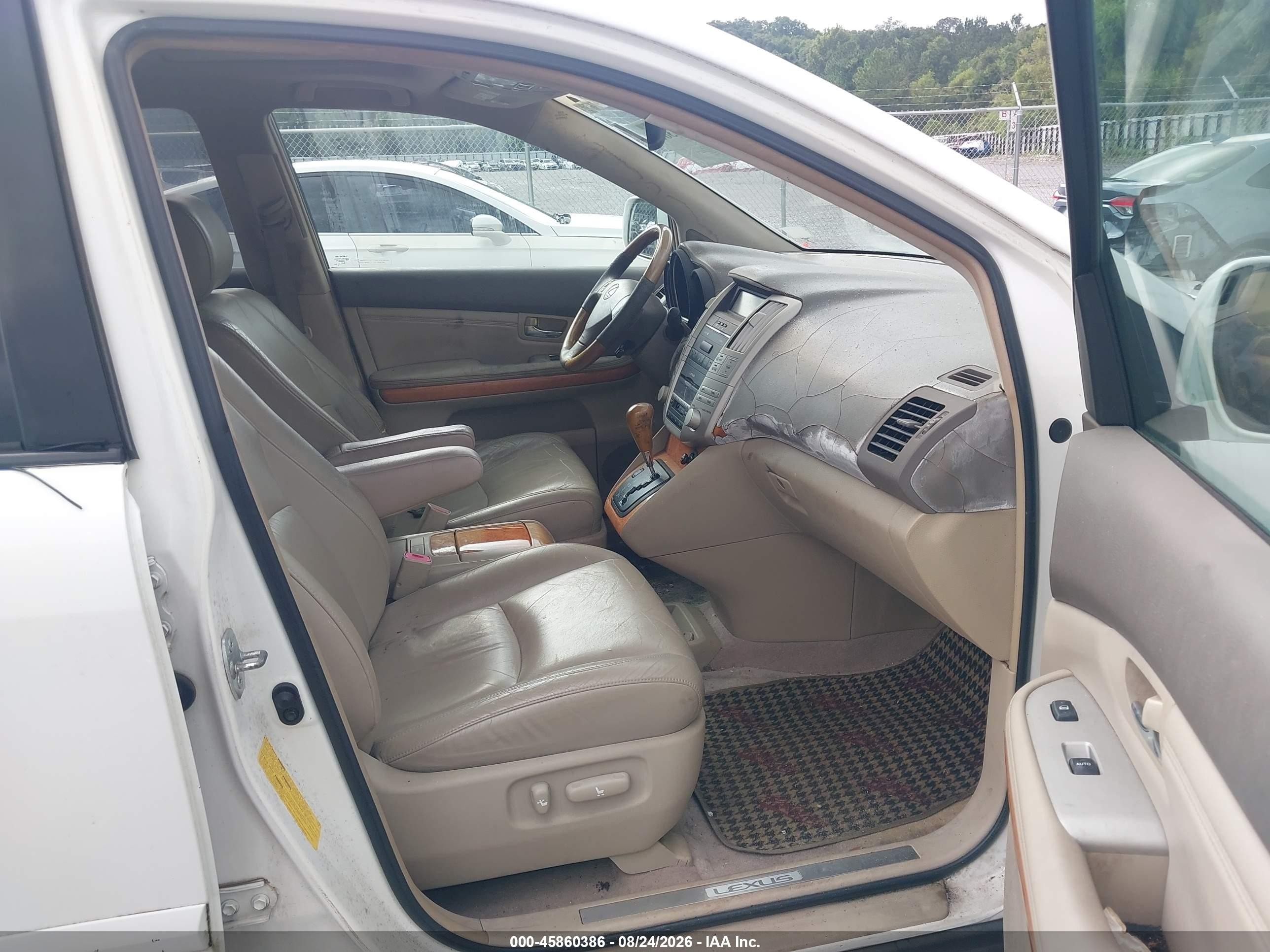 2004 Lexus Rx 330   White vin: 2T2GA31U14C002460