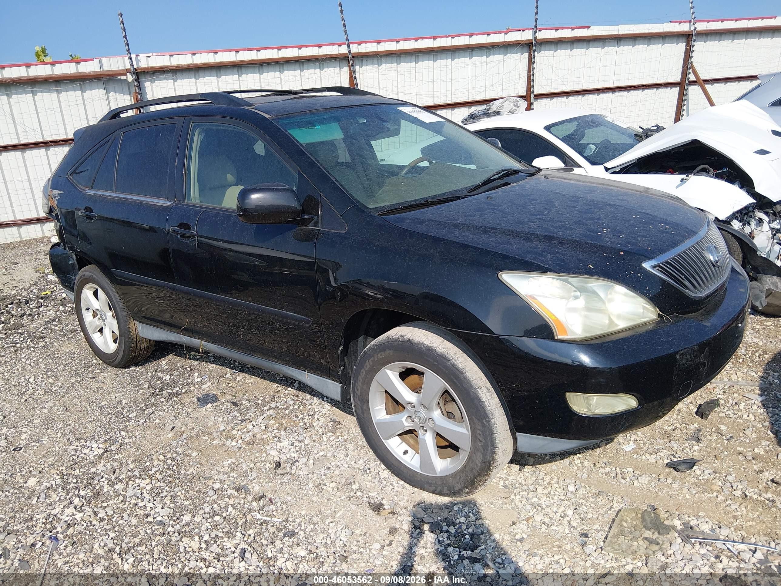 2004 Lexus Rx 330   Black vin: 2T2GA31U14C003155