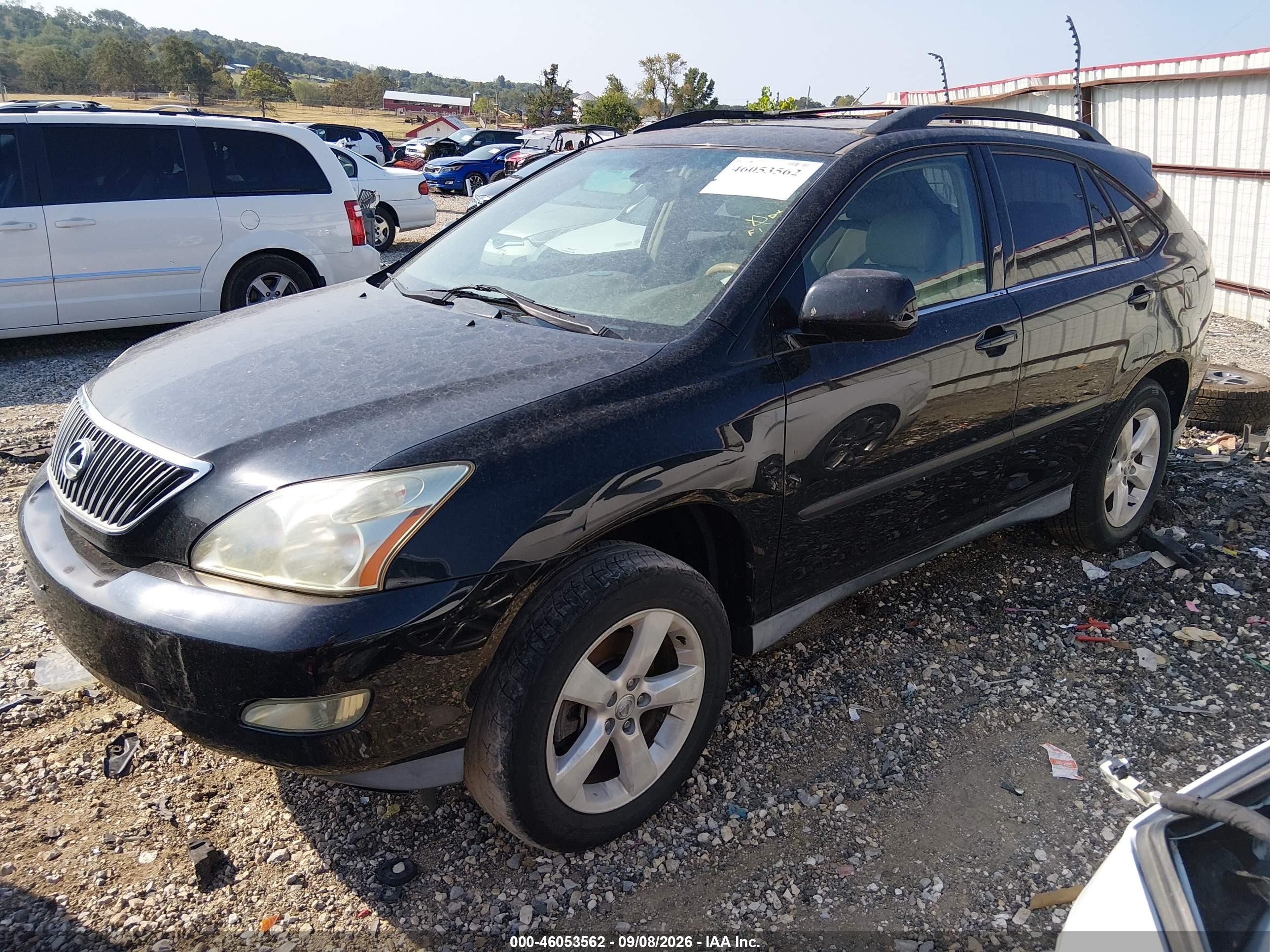 2004 Lexus Rx 330   Black vin: 2T2GA31U14C003155