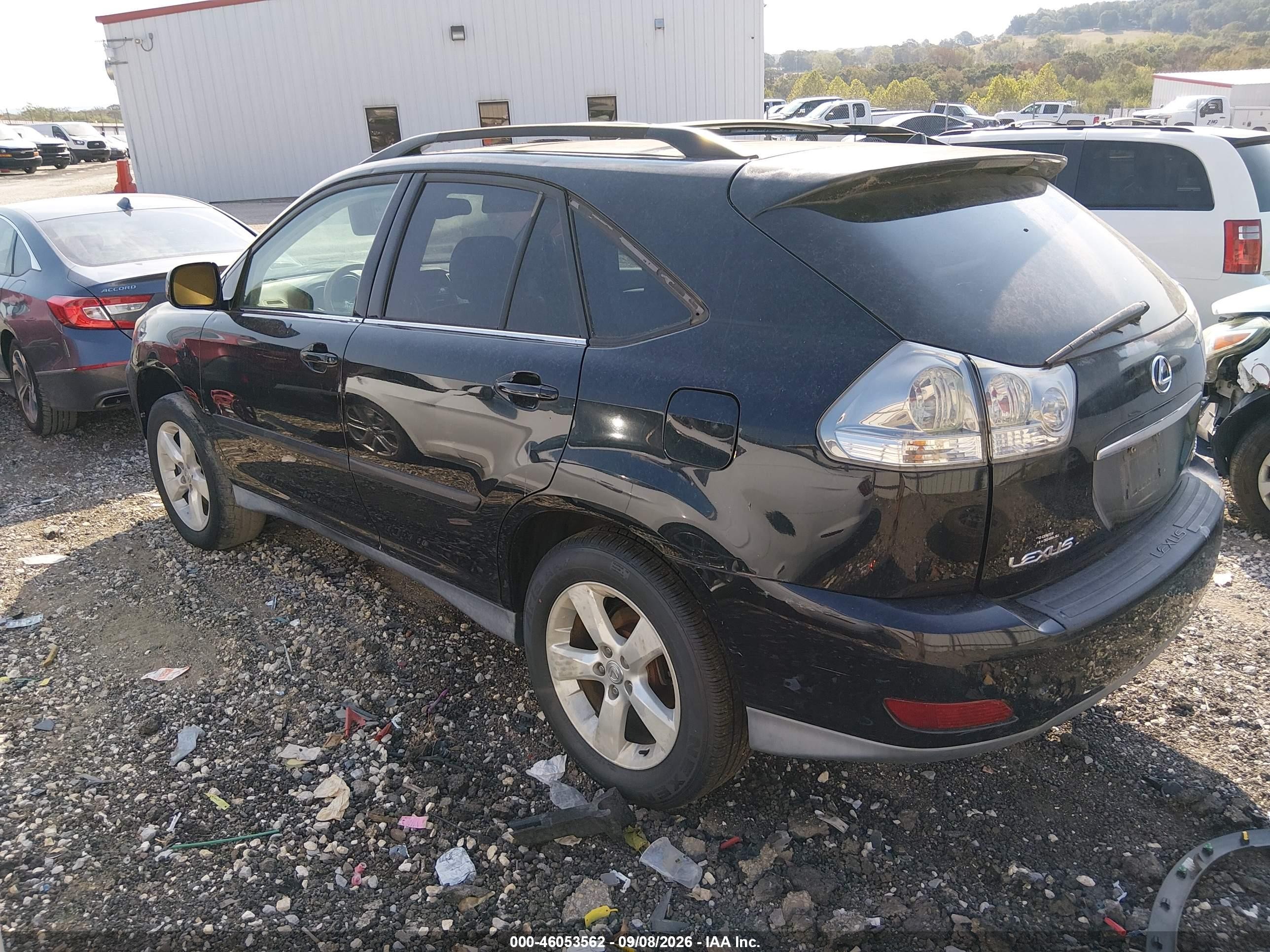2004 Lexus Rx 330   Black vin: 2T2GA31U14C003155