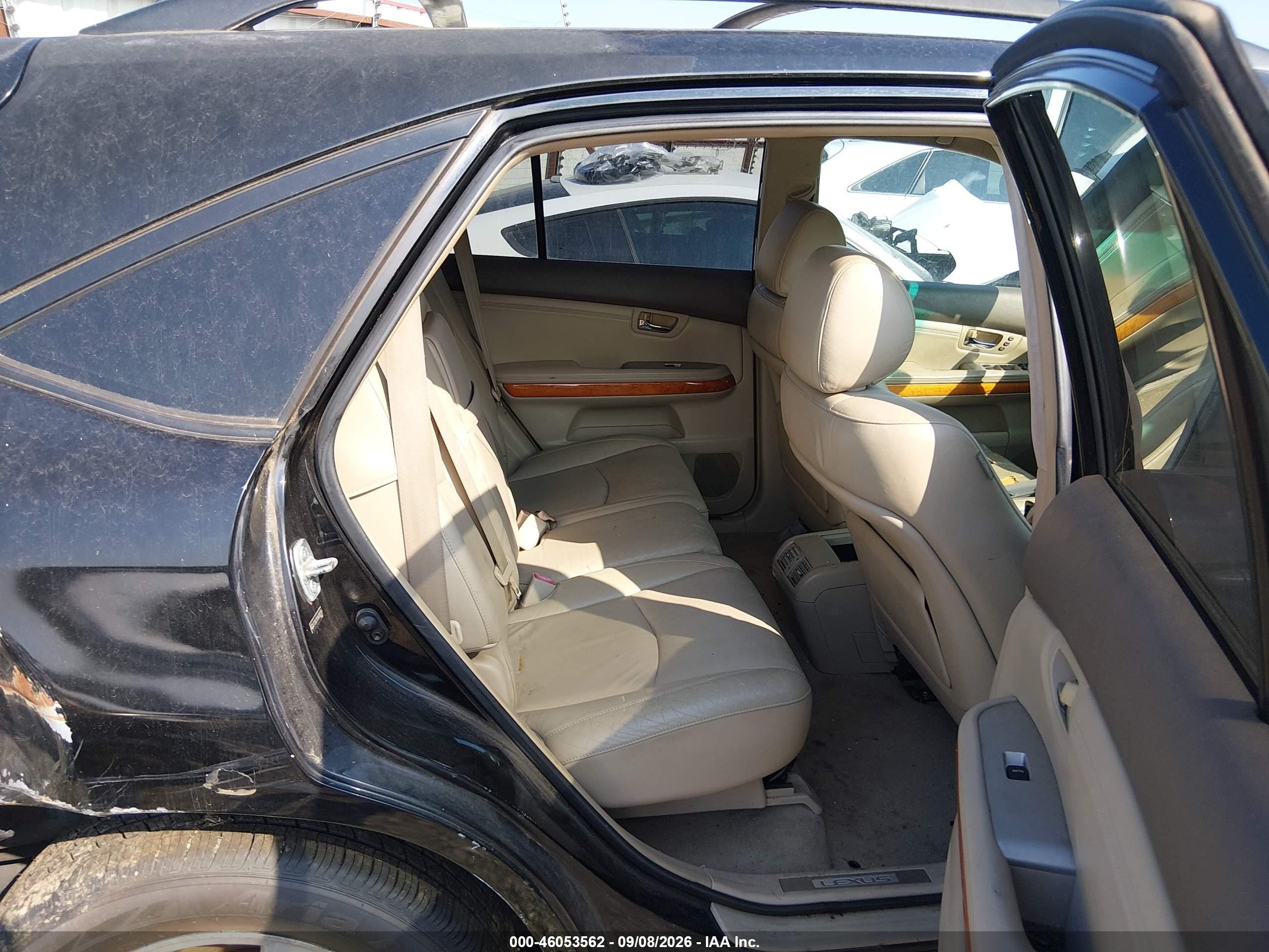 2004 Lexus Rx 330   Black vin: 2T2GA31U14C003155