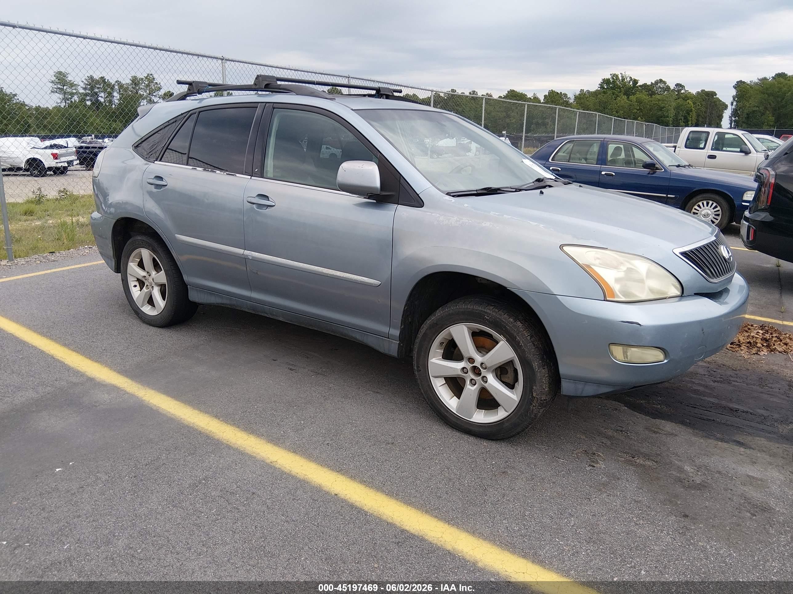 2004 Lexus Rx 330   Light Blue vin: 2T2GA31U14C005648