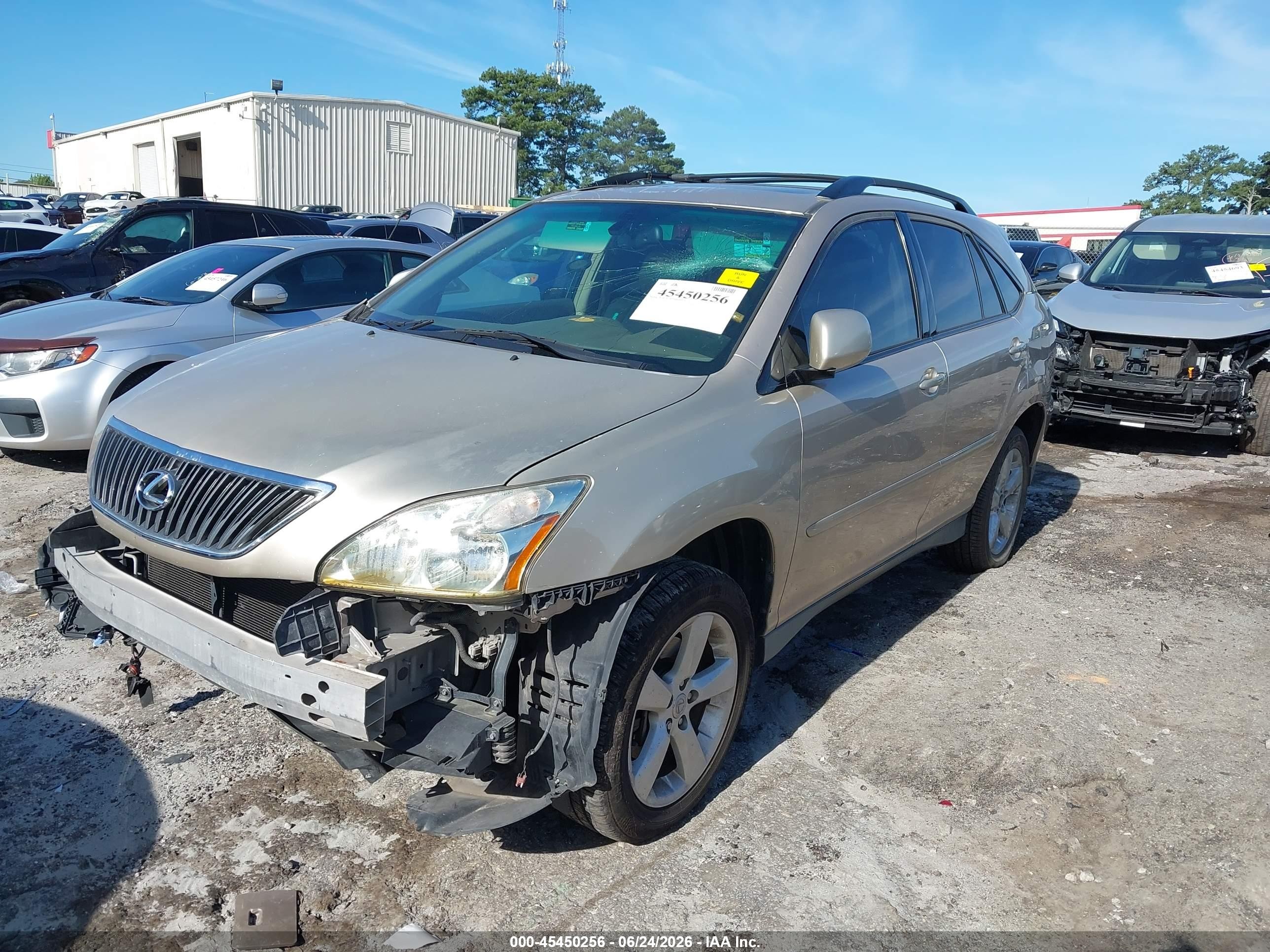 2004 Lexus Rx 330   Желто-коричневый vin: 2T2GA31U14C009893
