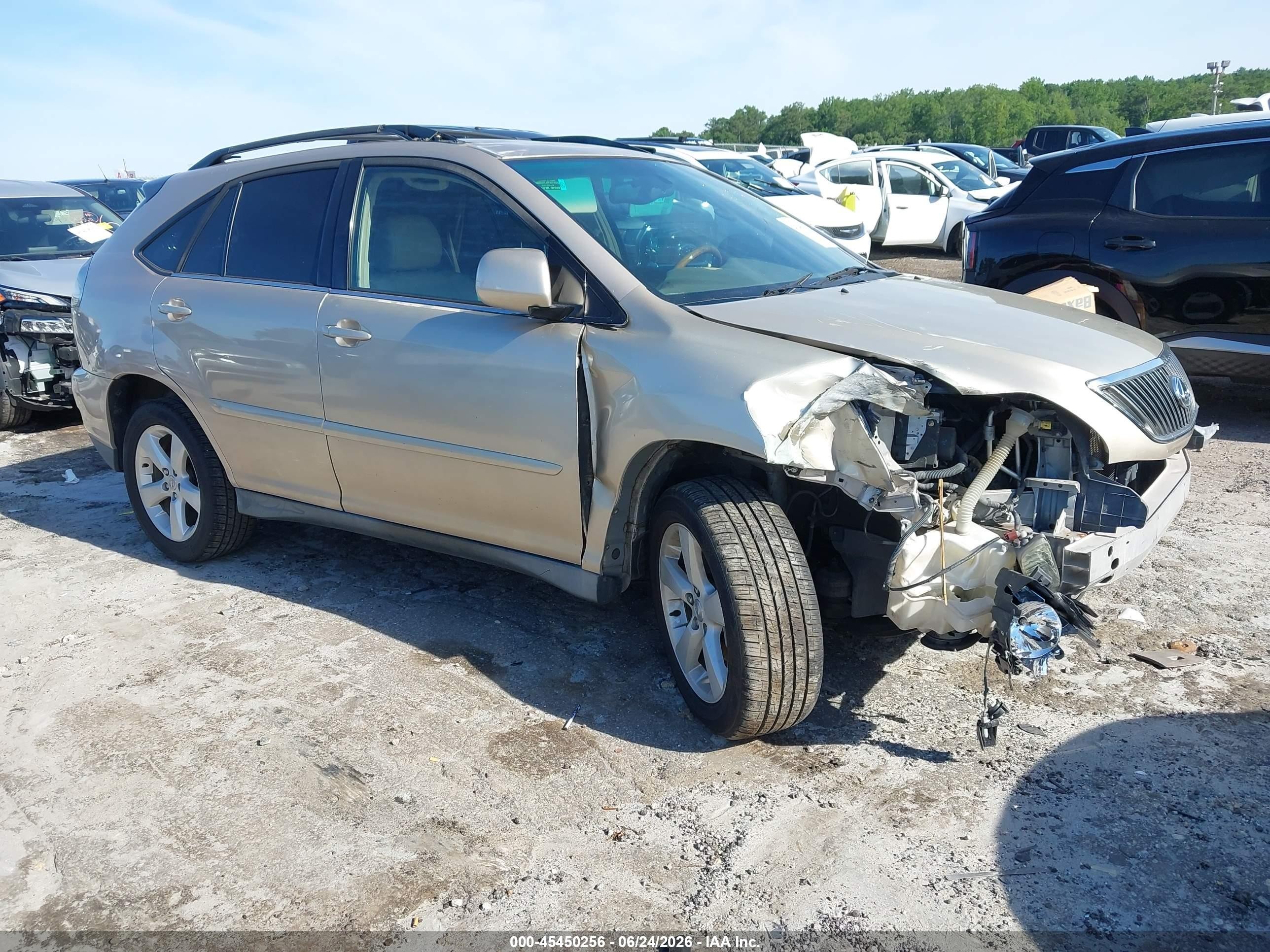 2004 Lexus Rx 330   Желто-коричневый vin: 2T2GA31U14C009893