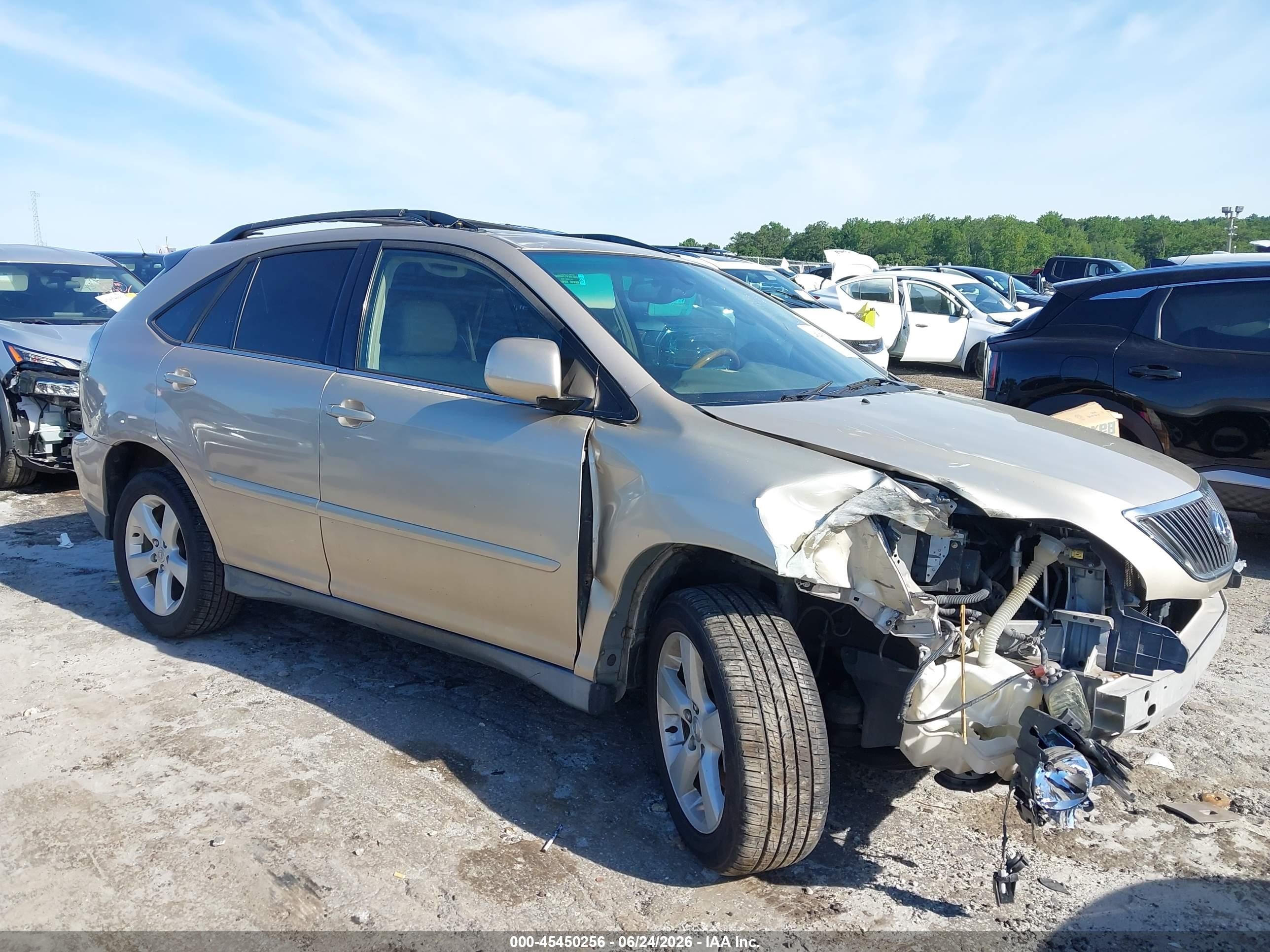 2004 Lexus Rx 330   Желто-коричневый vin: 2T2GA31U14C009893