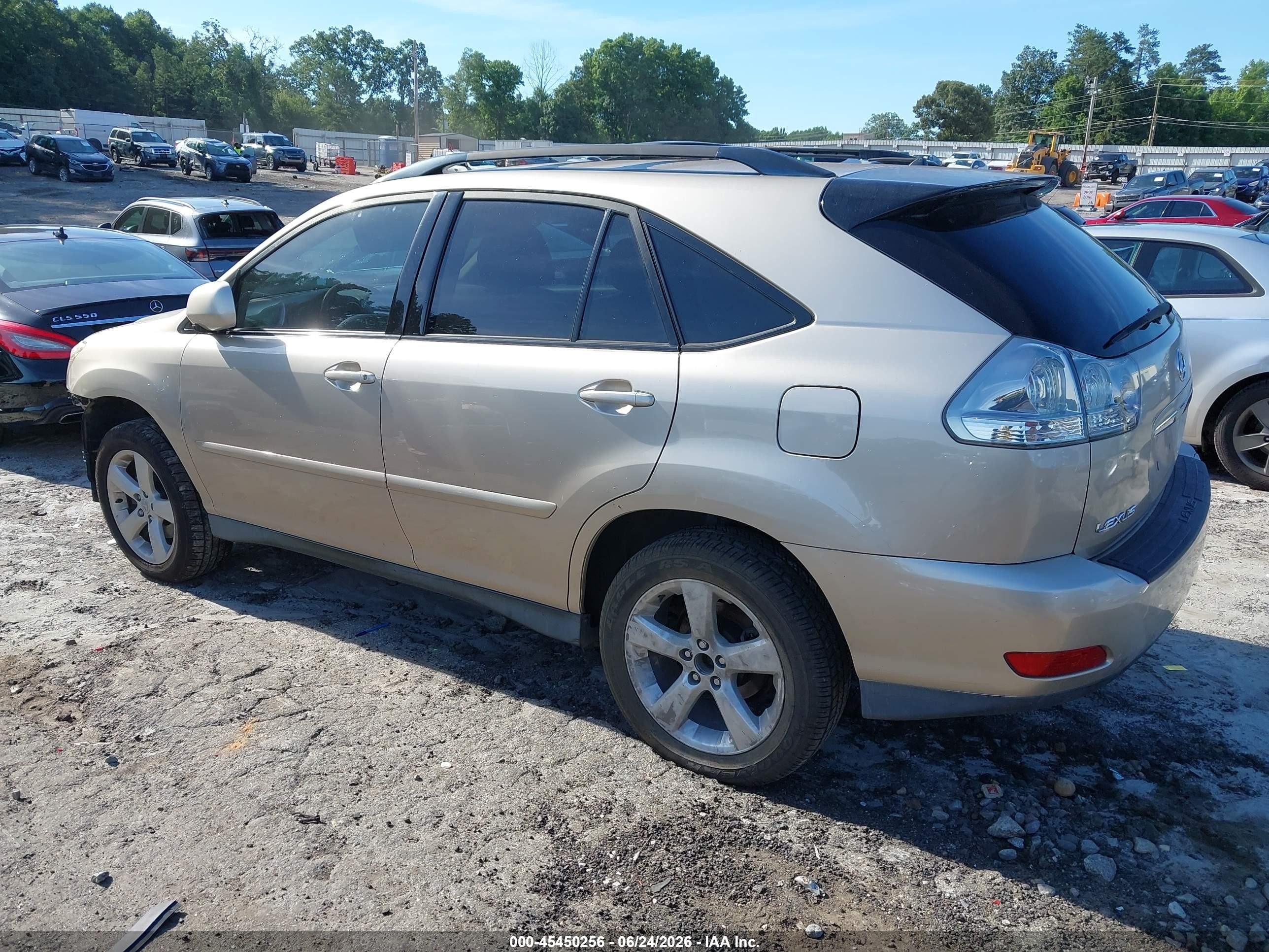 2004 Lexus Rx 330   Желто-коричневый vin: 2T2GA31U14C009893
