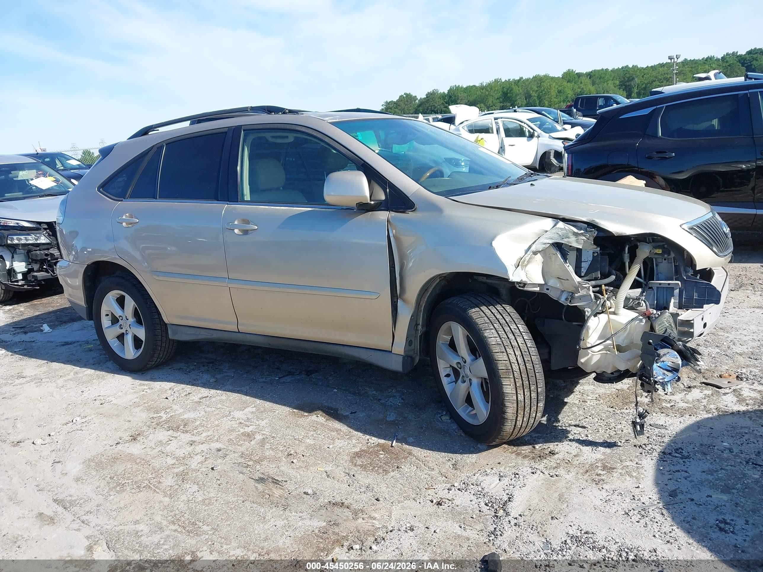 2004 Lexus Rx 330   Желто-коричневый vin: 2T2GA31U14C009893