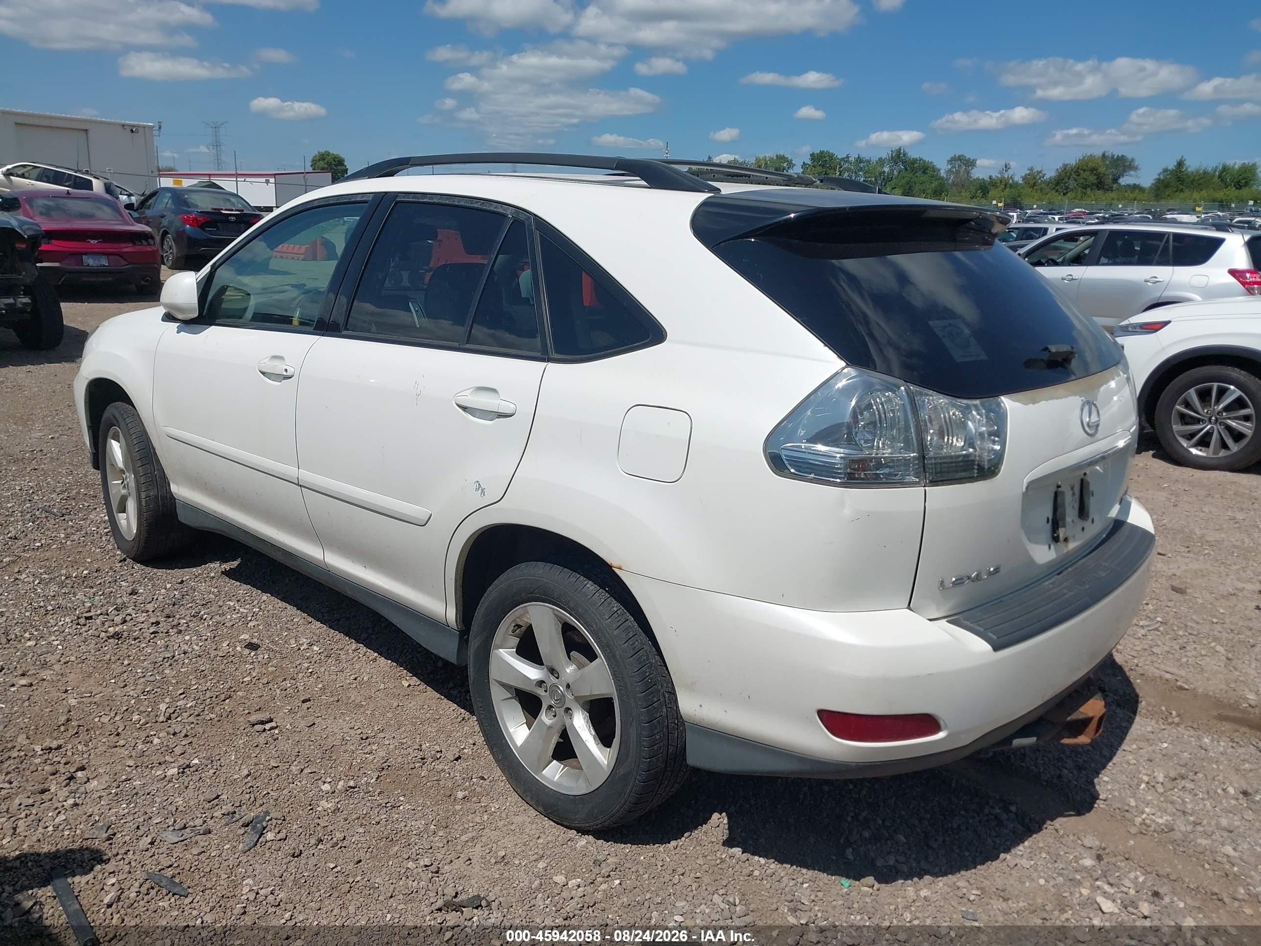 2004 Lexus Rx 330   White vin: 2T2GA31U14C014849