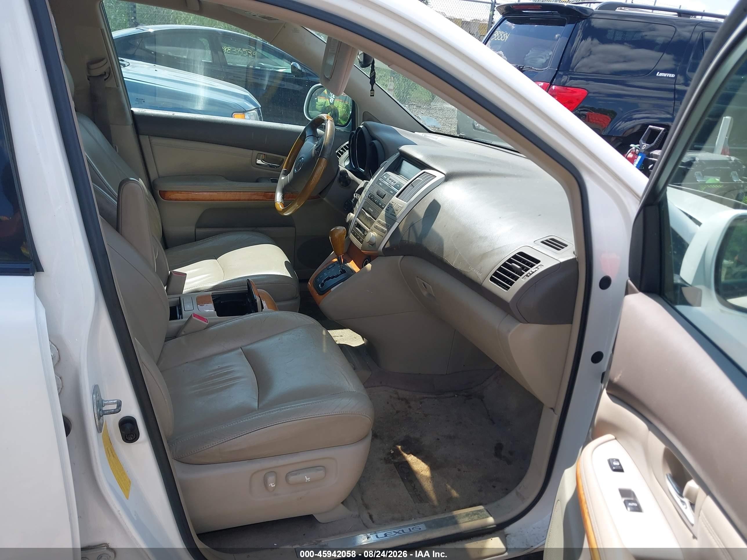 2004 Lexus Rx 330   White vin: 2T2GA31U14C014849