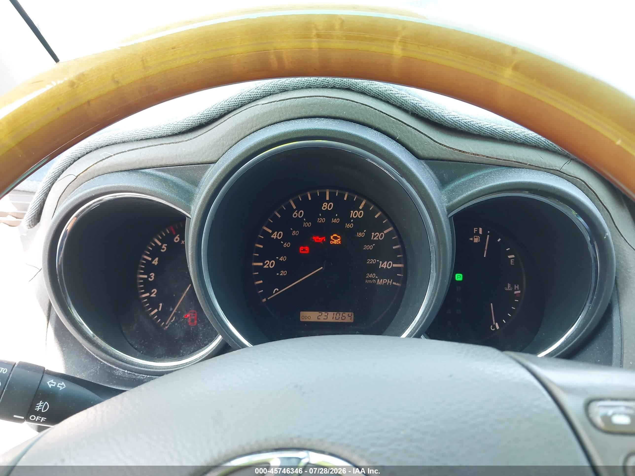 2005 Lexus Rx 330   Blue vin: 2T2GA31U15C035489
