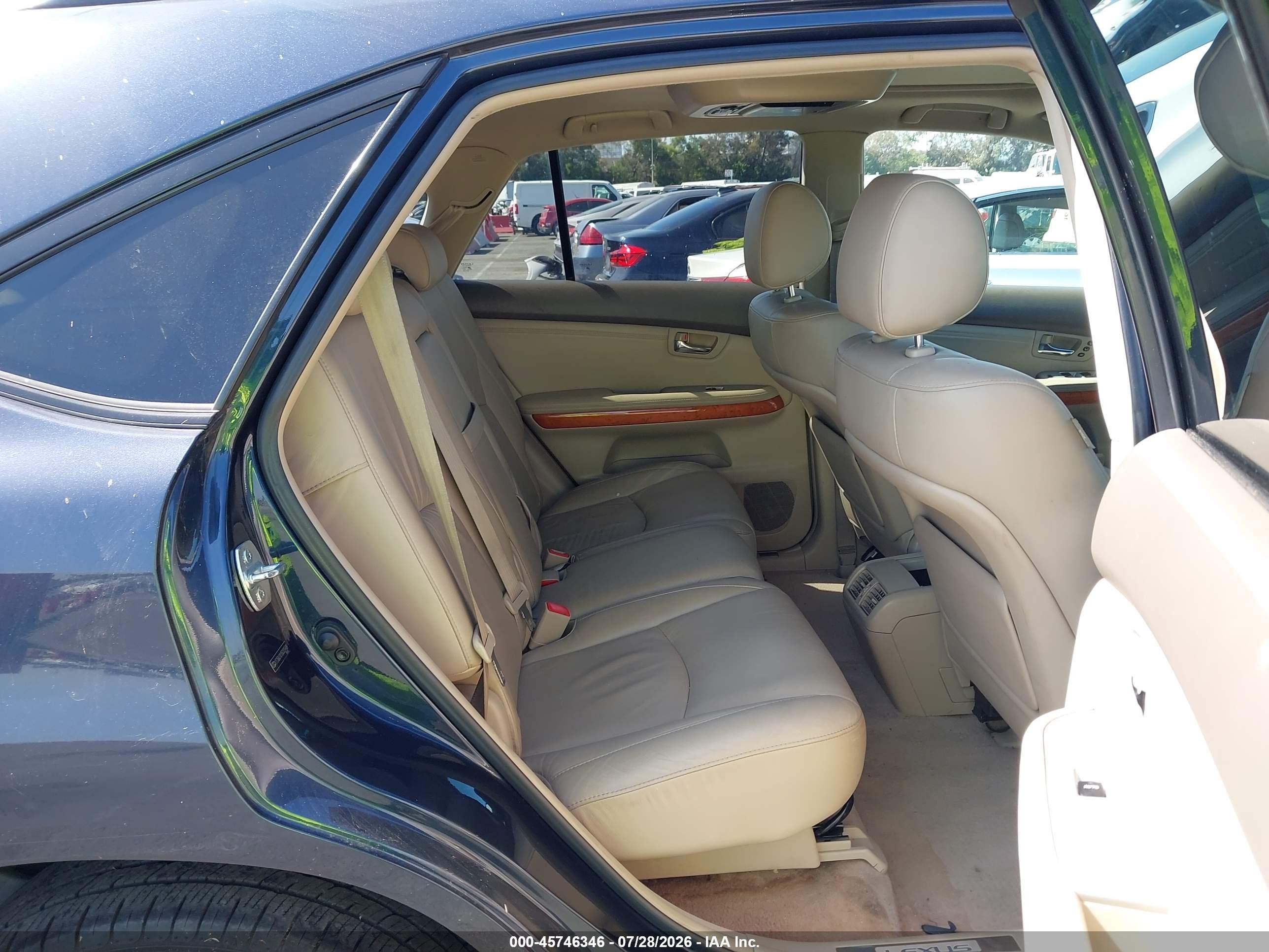 2005 Lexus Rx 330   Blue vin: 2T2GA31U15C035489