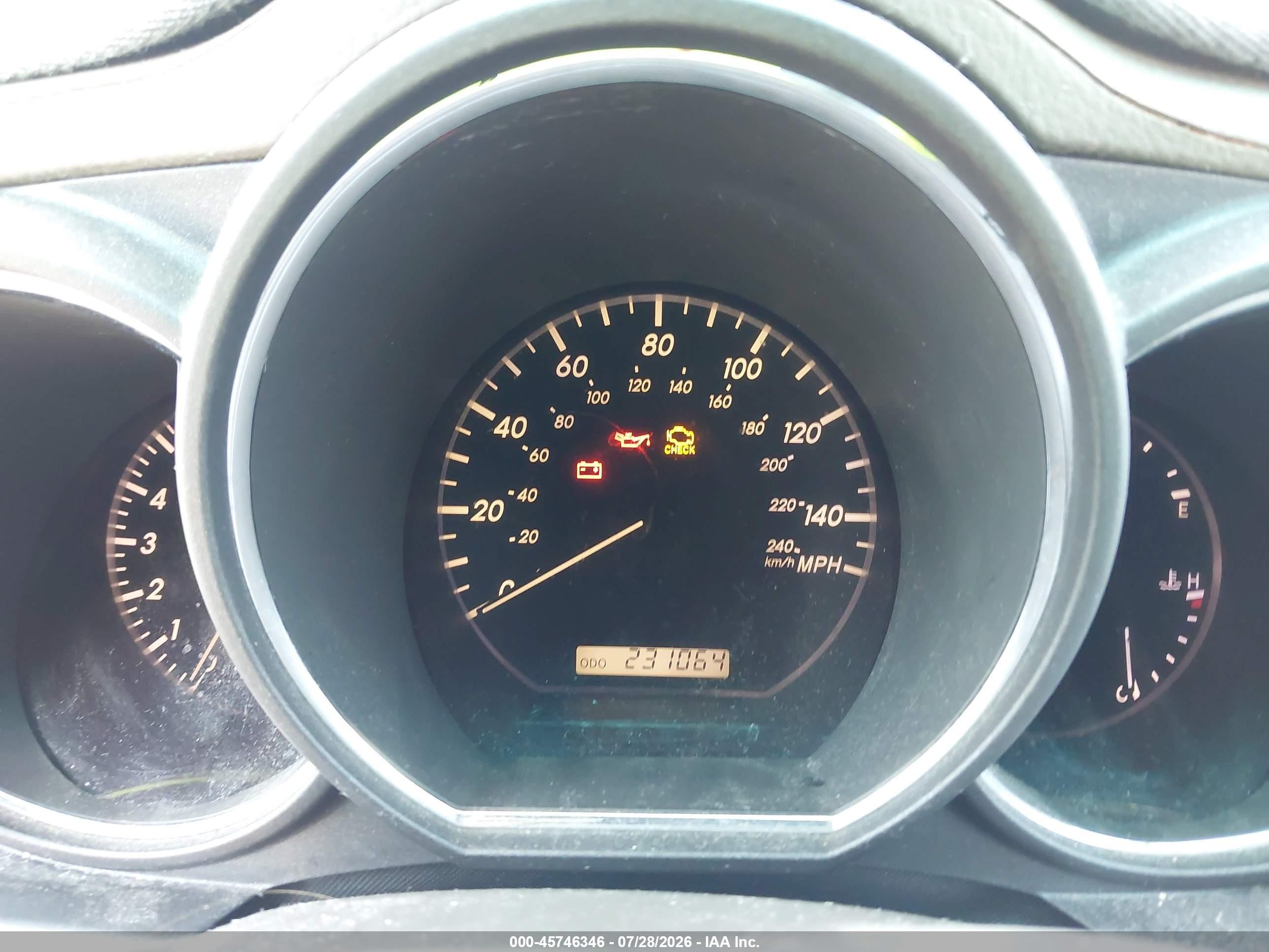 2005 Lexus Rx 330   Blue vin: 2T2GA31U15C035489