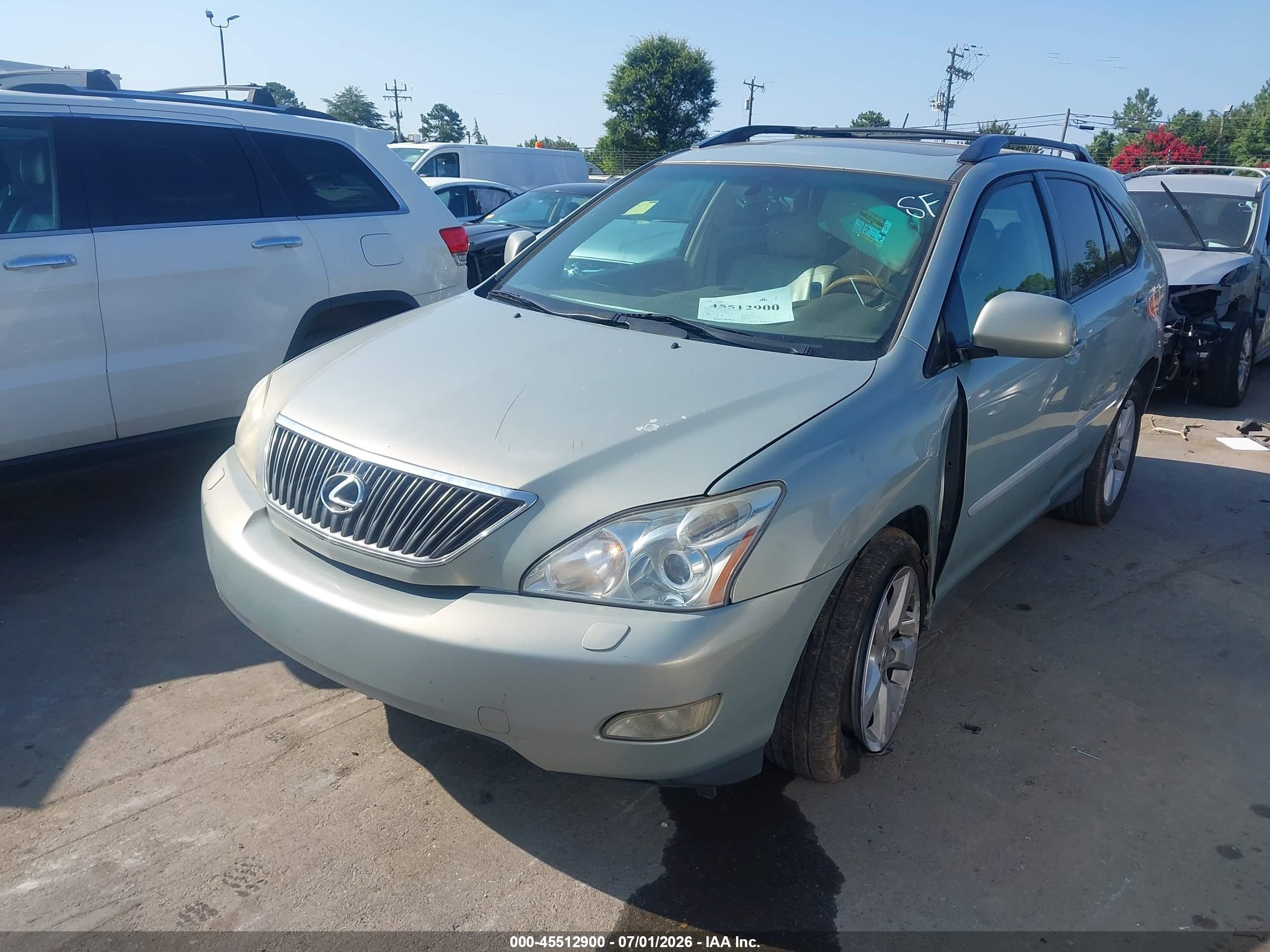 2006 Lexus Rx 330   Green vin: 2T2GA31U16C043318