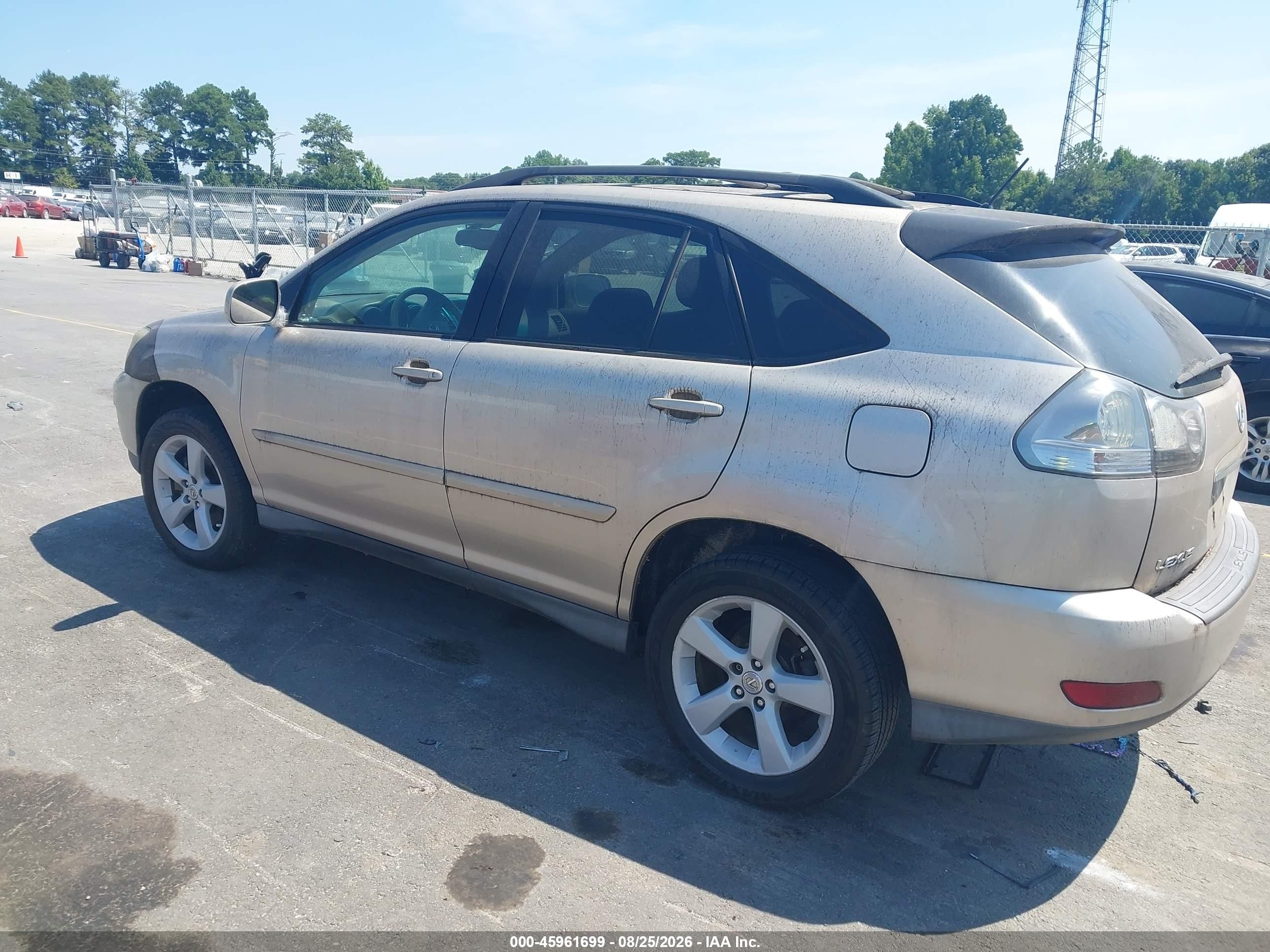 2006 Lexus Rx 330 Gold vin: 2T2GA31U16C049099