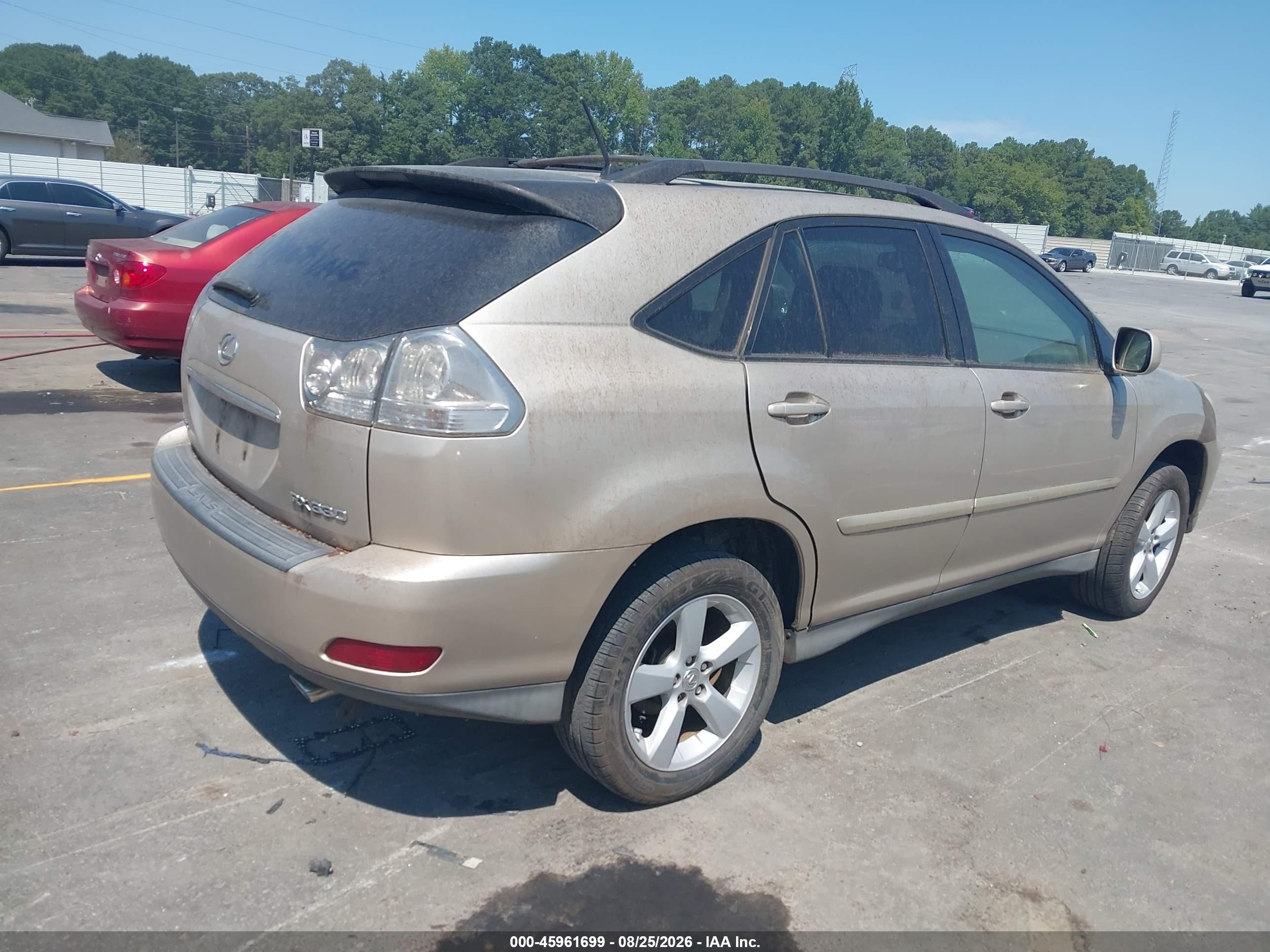 2006 Lexus Rx 330 Gold vin: 2T2GA31U16C049099