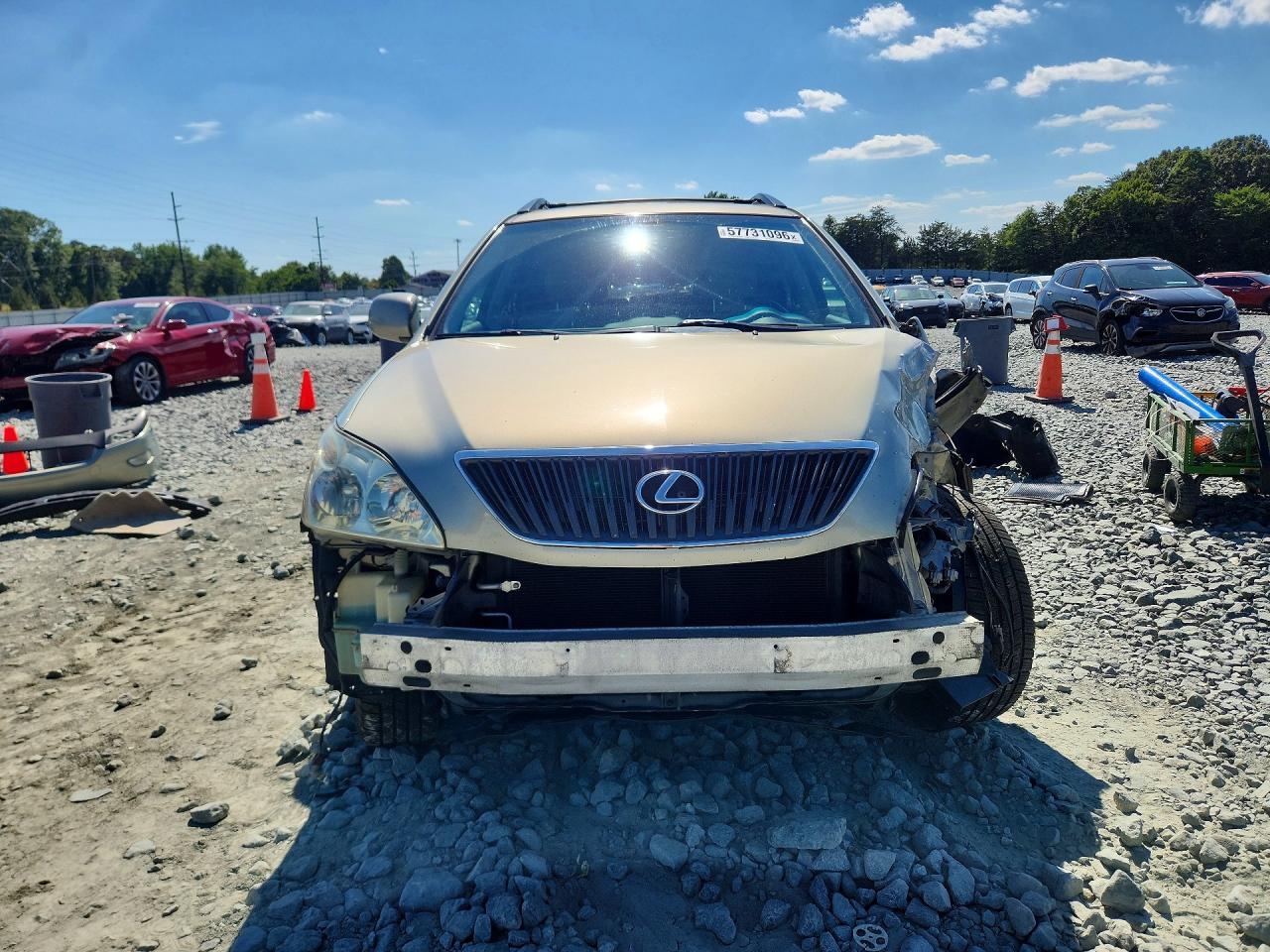 2004 Lexus Rx 330 Gray vin: 2T2GA31U24C013807