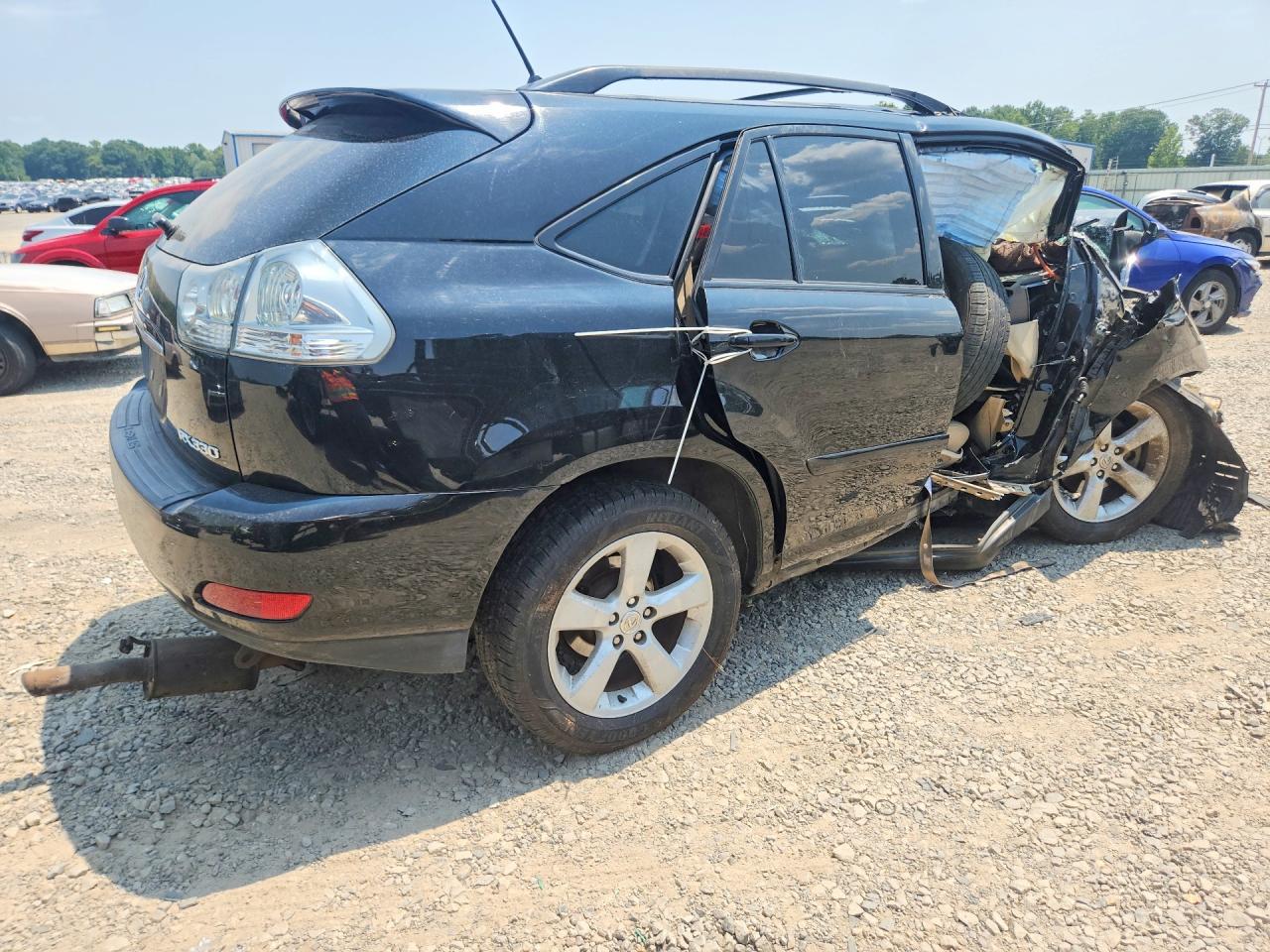 2005 Lexus Rx 330 Black vin: 2T2GA31U25C027689