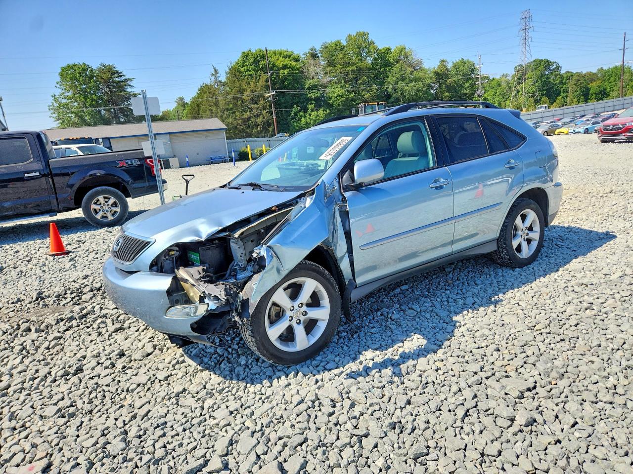 2005 Lexus Rx 330 Blue vin: 2T2GA31U25C029314