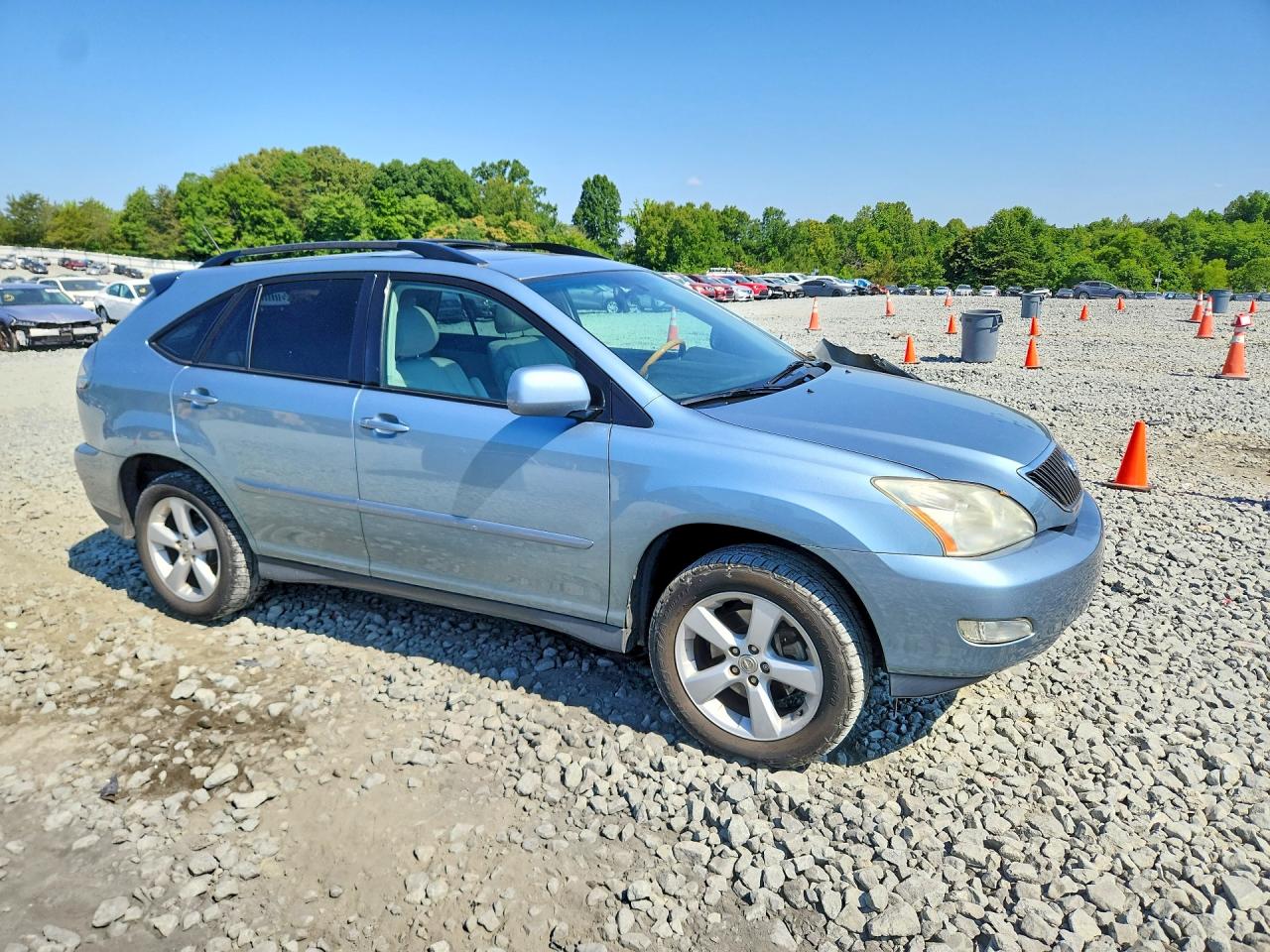 2005 Lexus Rx 330 Blue vin: 2T2GA31U25C029314