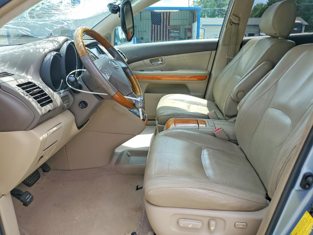 2005 Lexus Rx 330 Blue vin: 2T2GA31U25C037428