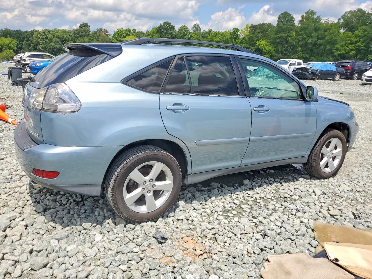 2005 Lexus Rx 330 Blue vin: 2T2GA31U25C037428