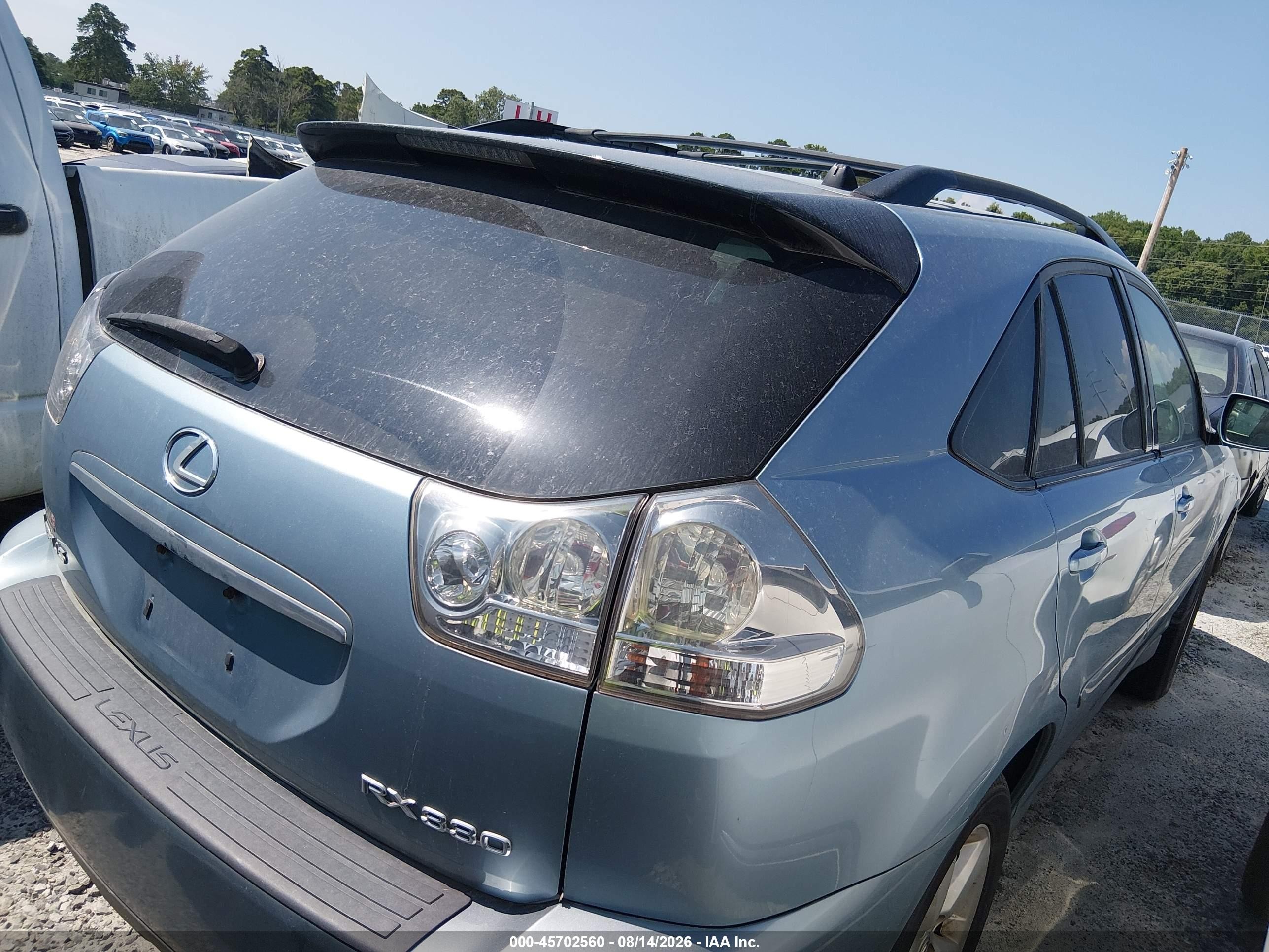 2005 Lexus Rx 330 Синий vin: 2T2GA31U25C040233