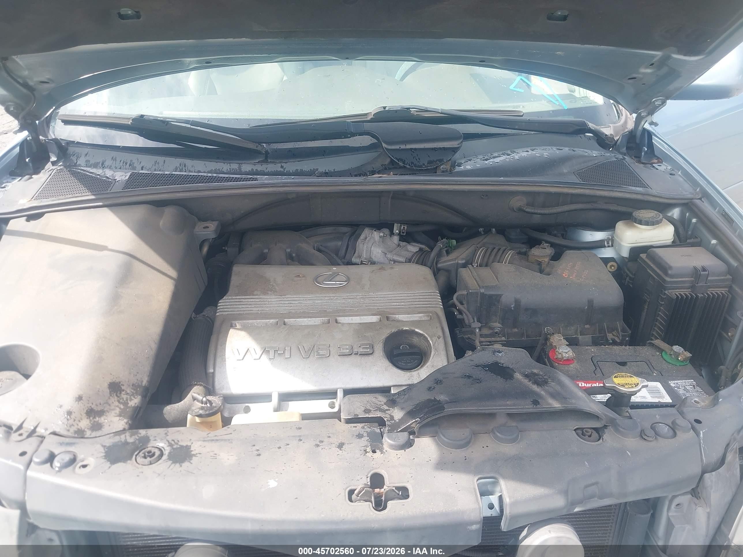 2005 Lexus Rx 330 Синий vin: 2T2GA31U25C040233