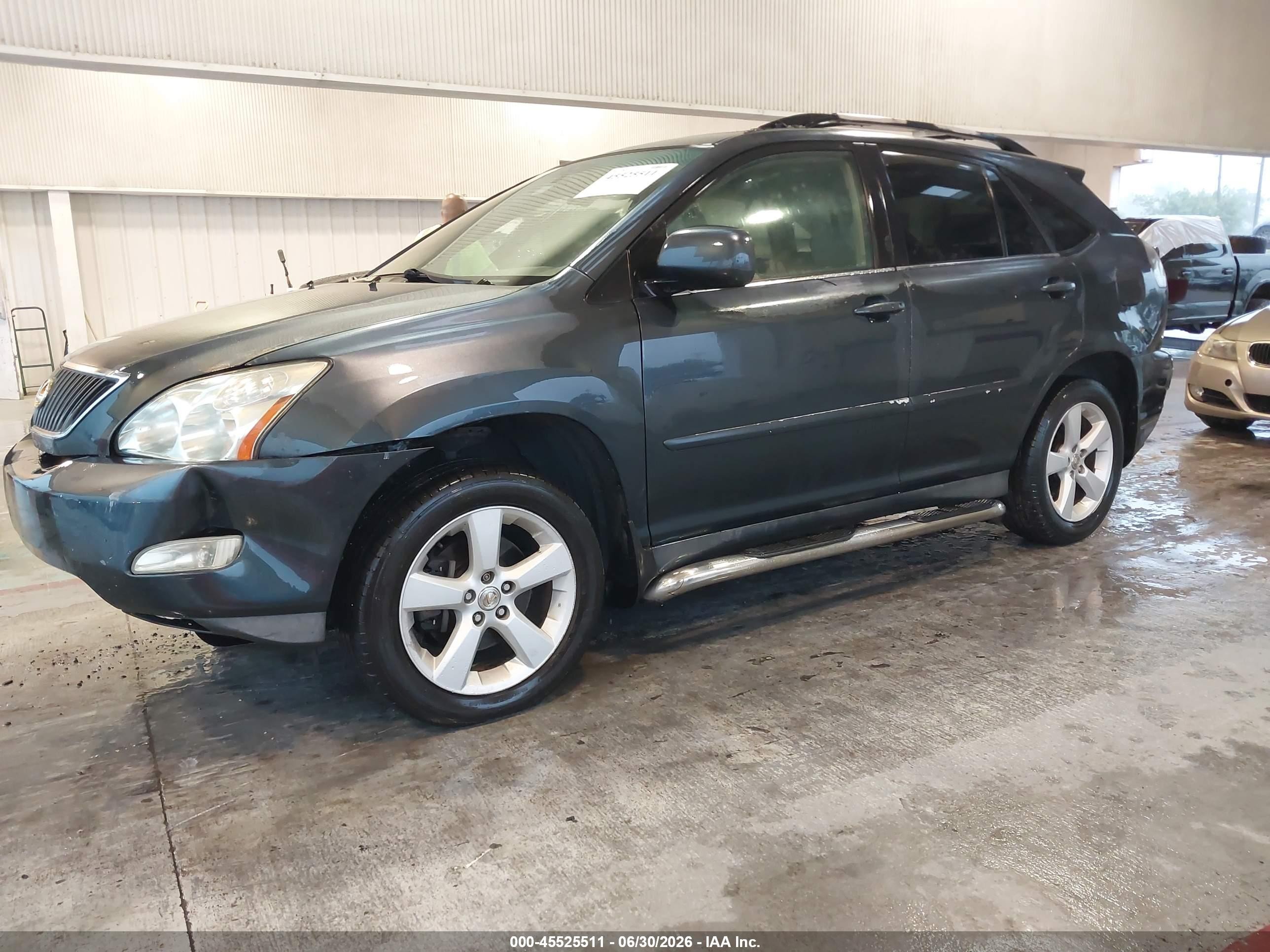2005 Lexus Rx 330   Blue vin: 2T2GA31U25C041026