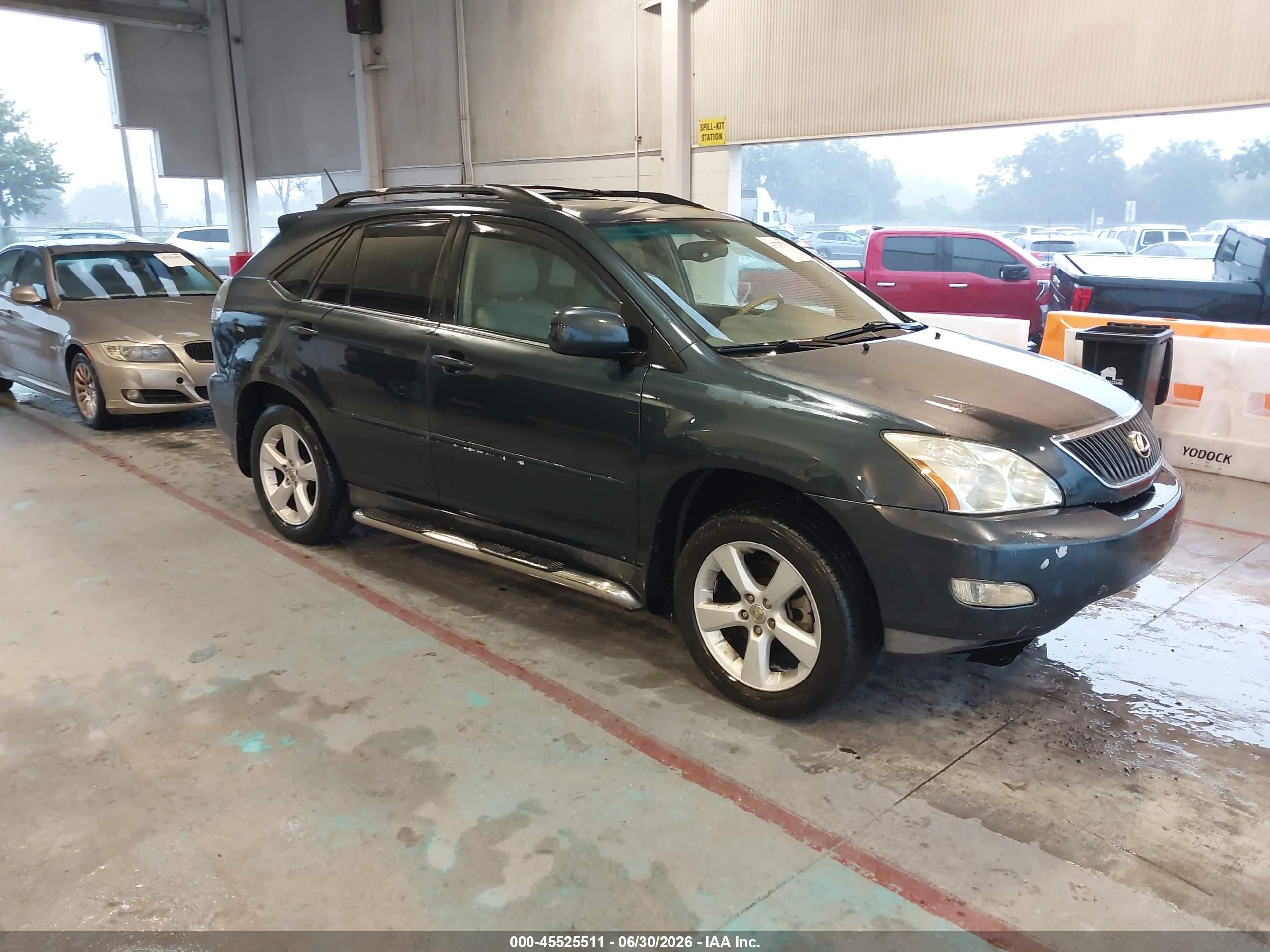 2005 Lexus Rx 330   Blue vin: 2T2GA31U25C041026